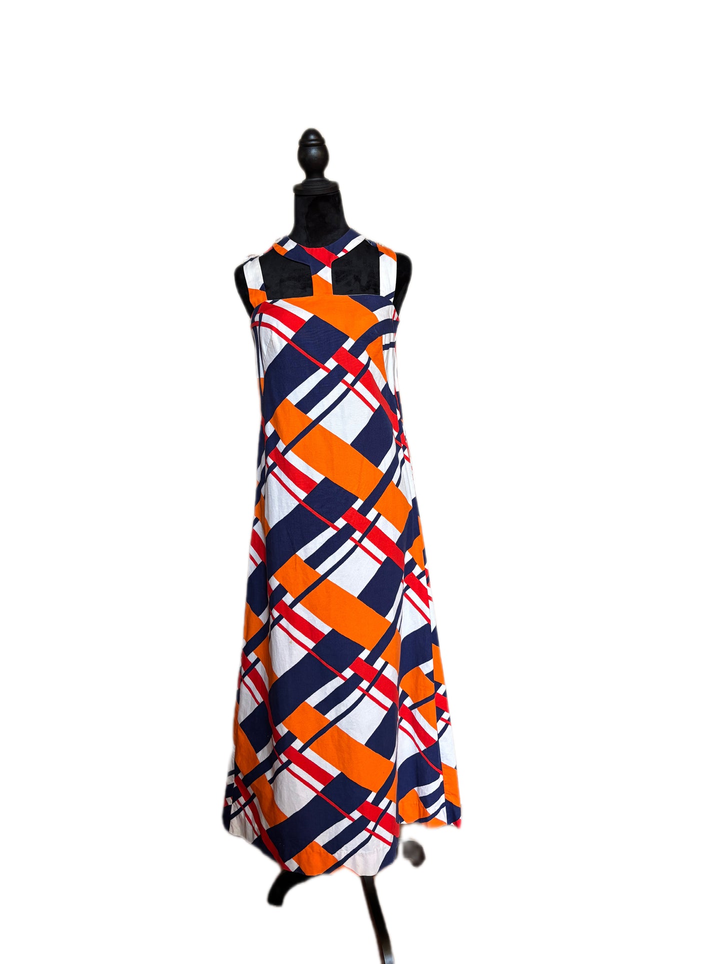 A California Poppy Vintage Dress