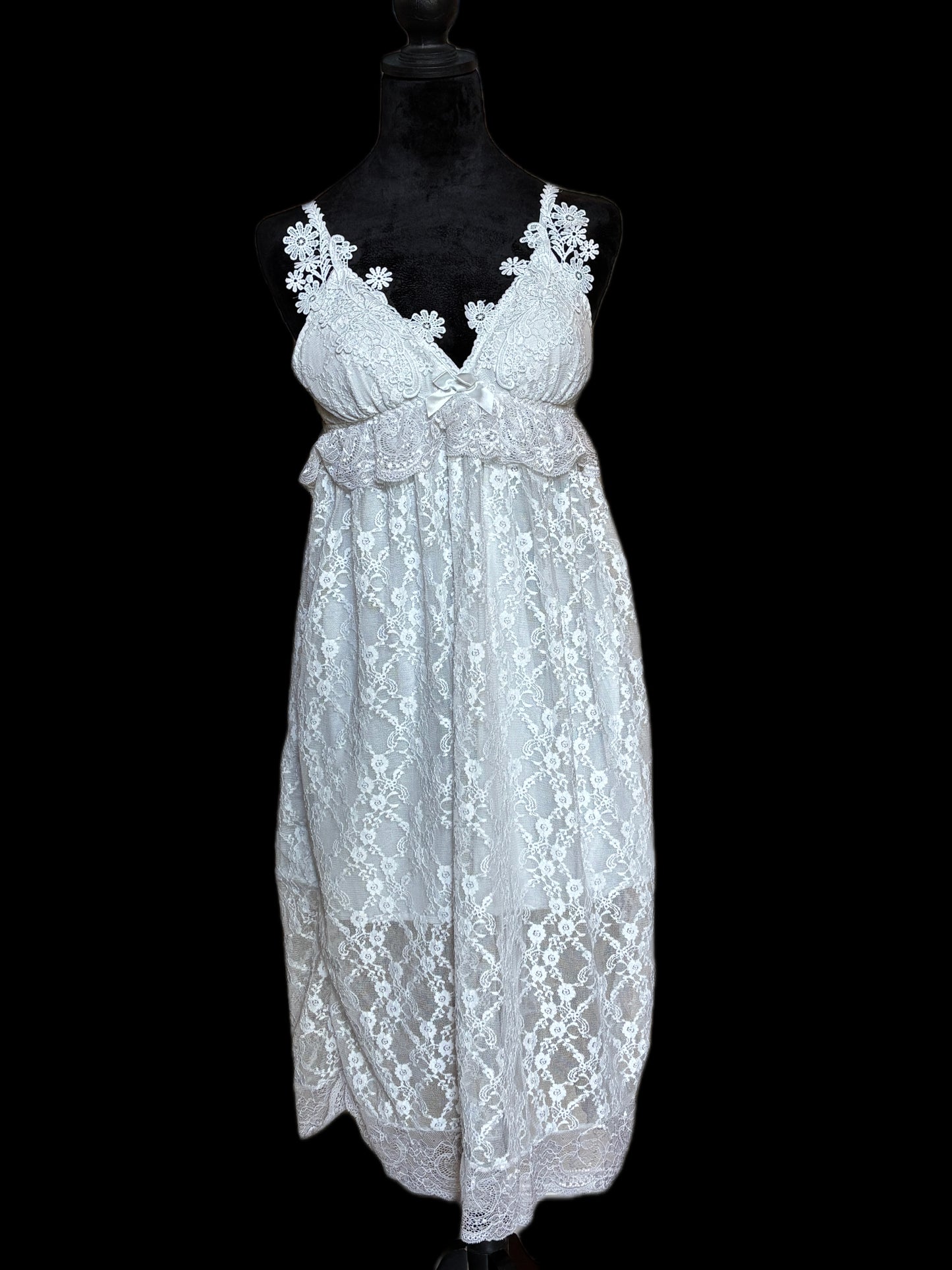 Beautiful Lacy Nightgown or Dress