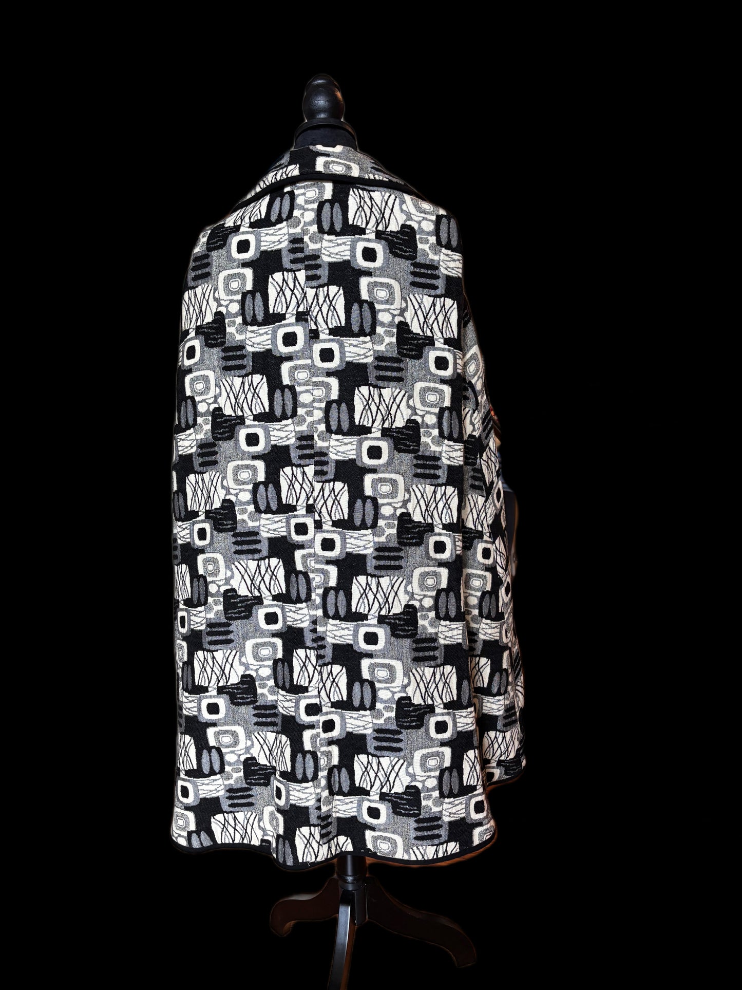 Vintage Lilly Ann Patterned Cape and Dress