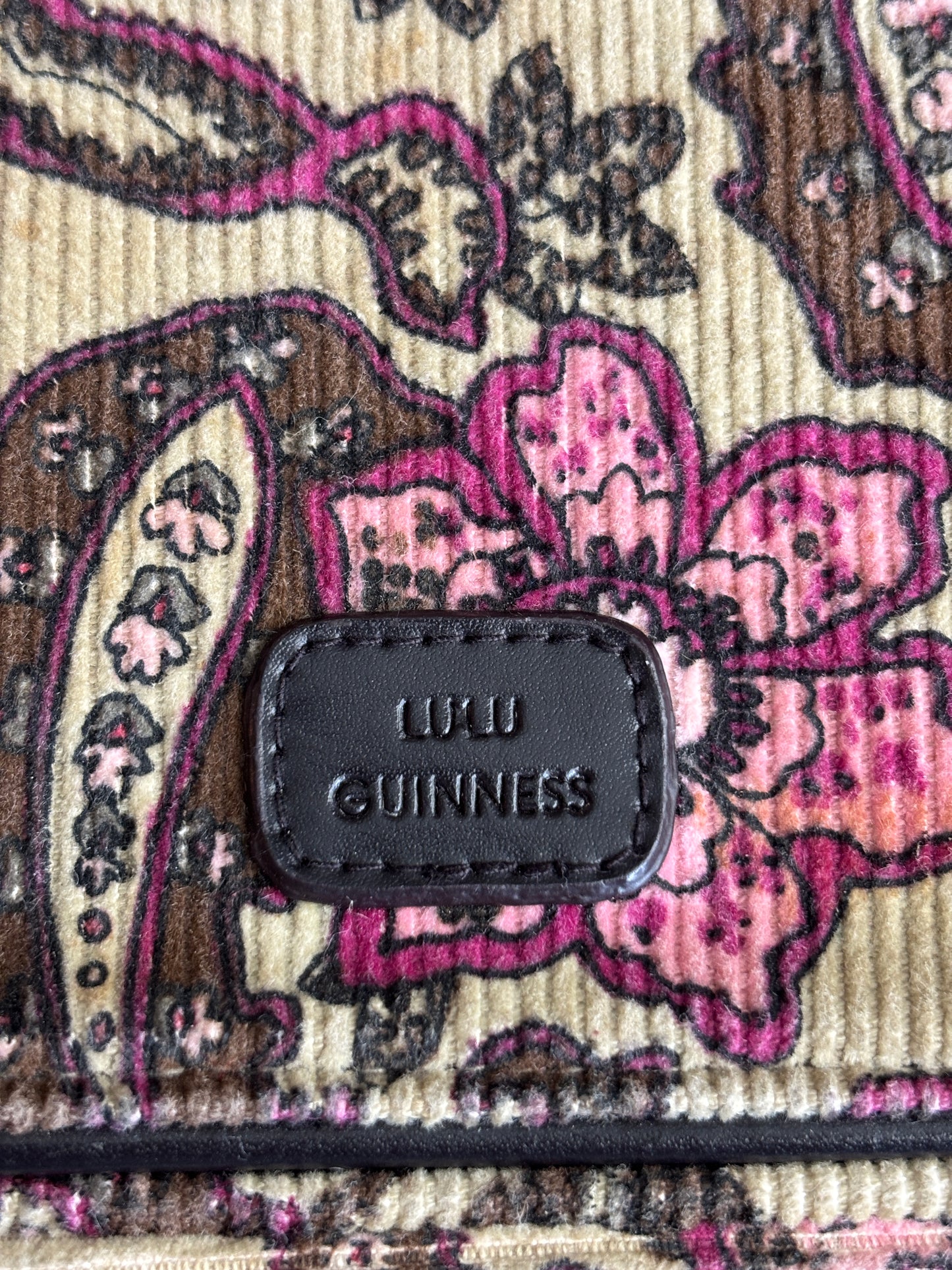 Lulu Guinness Paisley Handbag