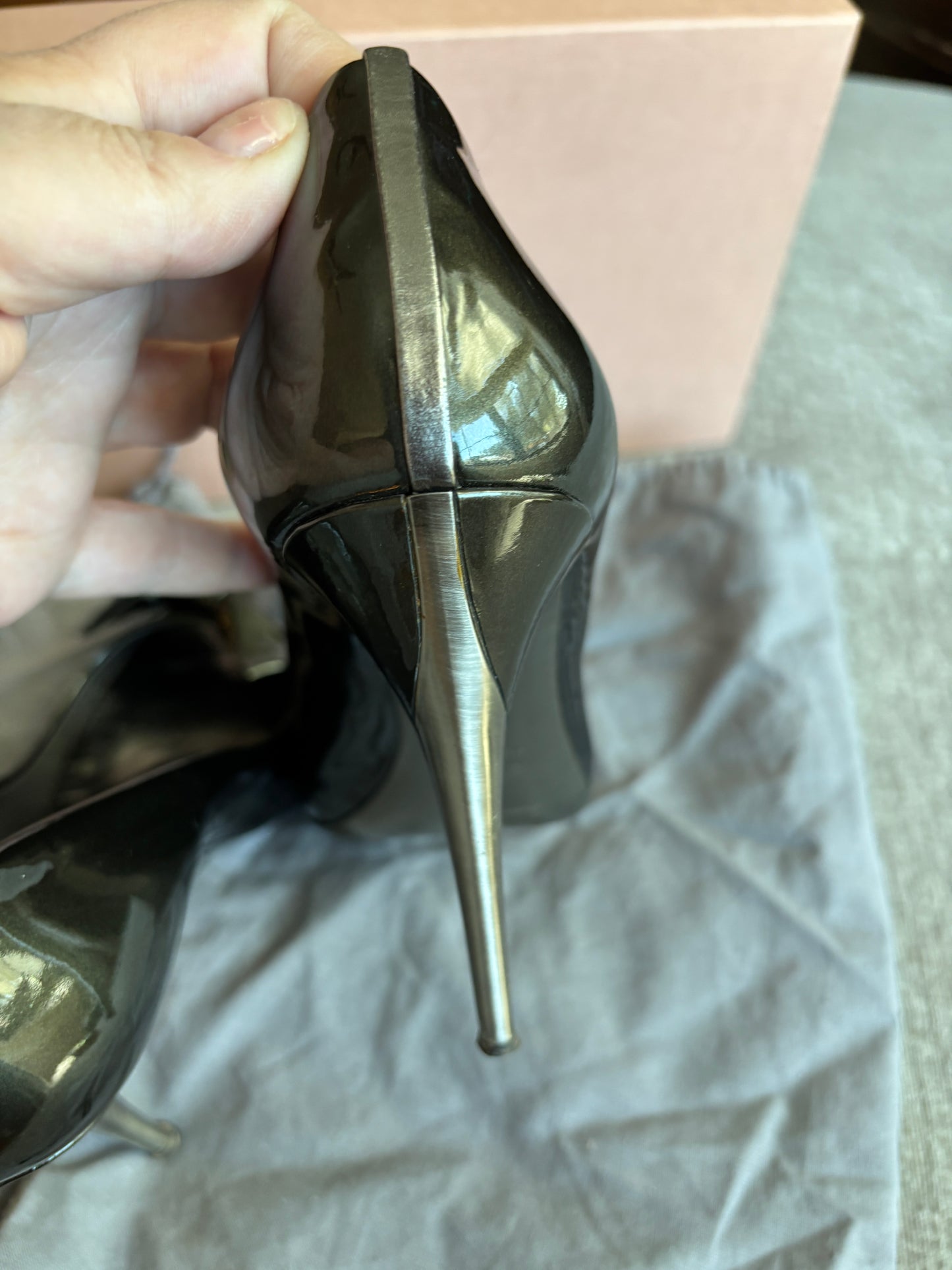 MIU MIU Patent Leather Pumps