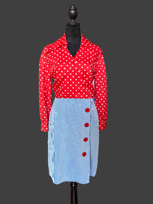 Vintage Jan Sue Wrap Dress