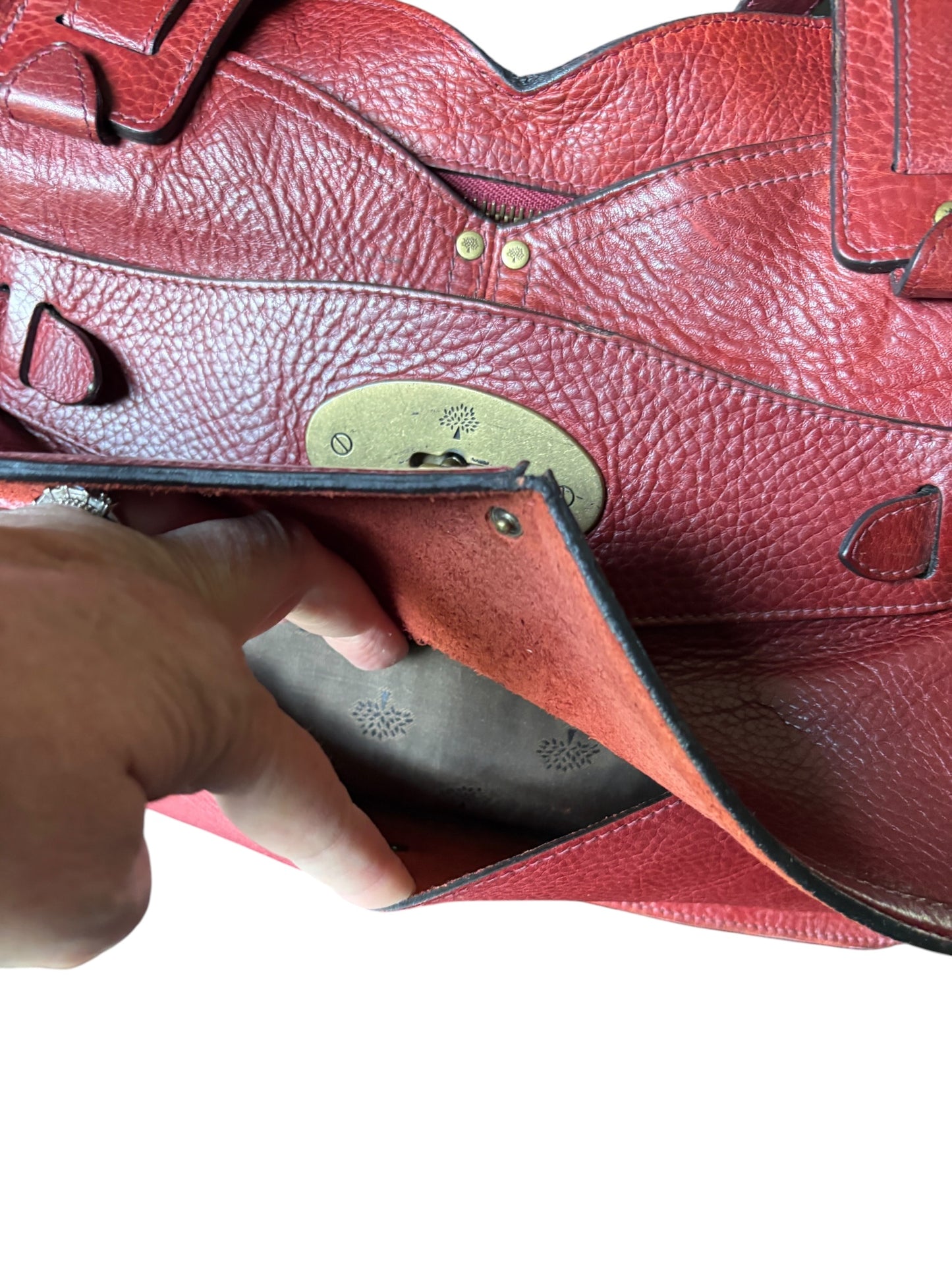 Mulberry Alexa Bag, Red