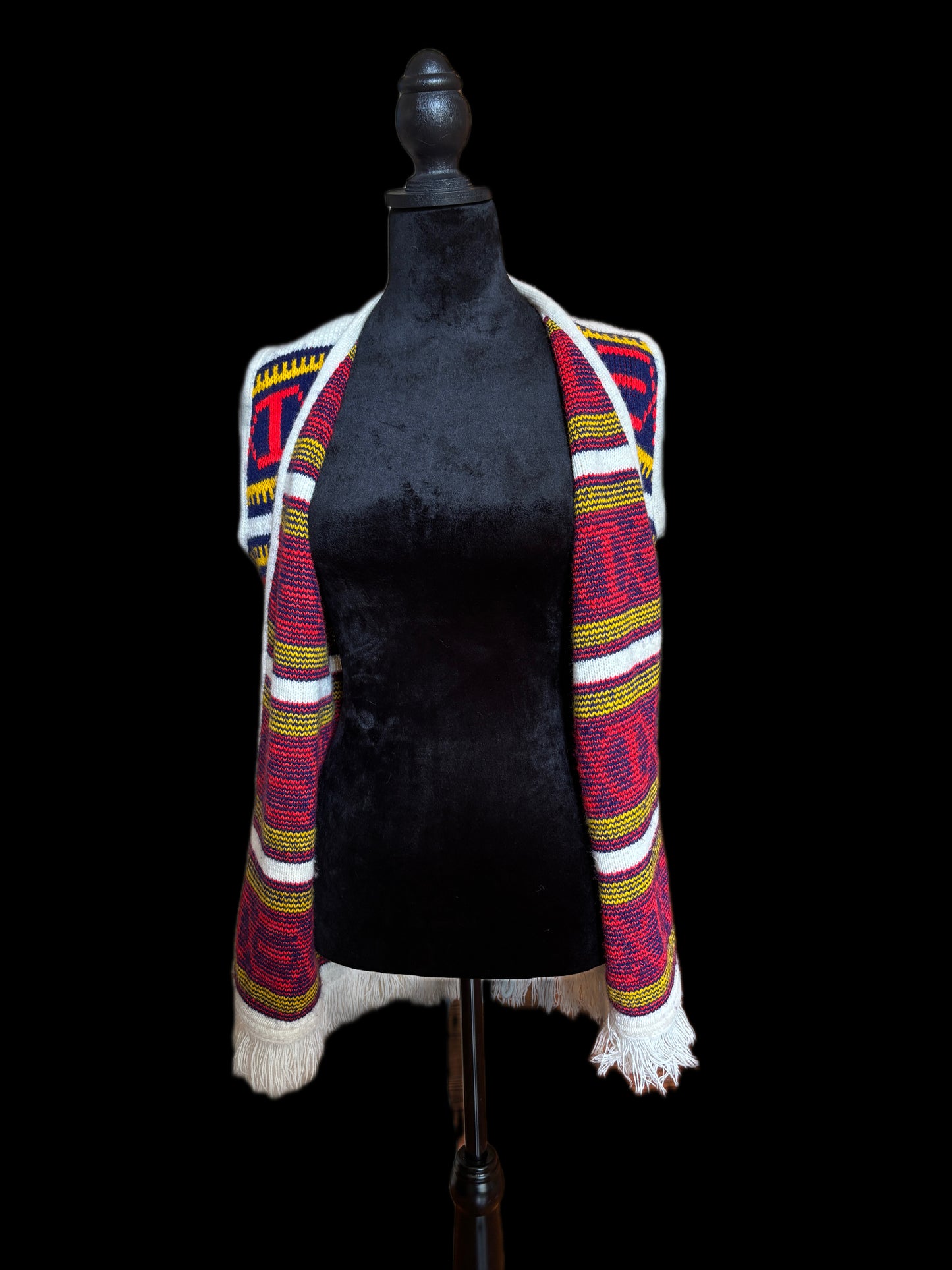 Vintage Striped Cardigan