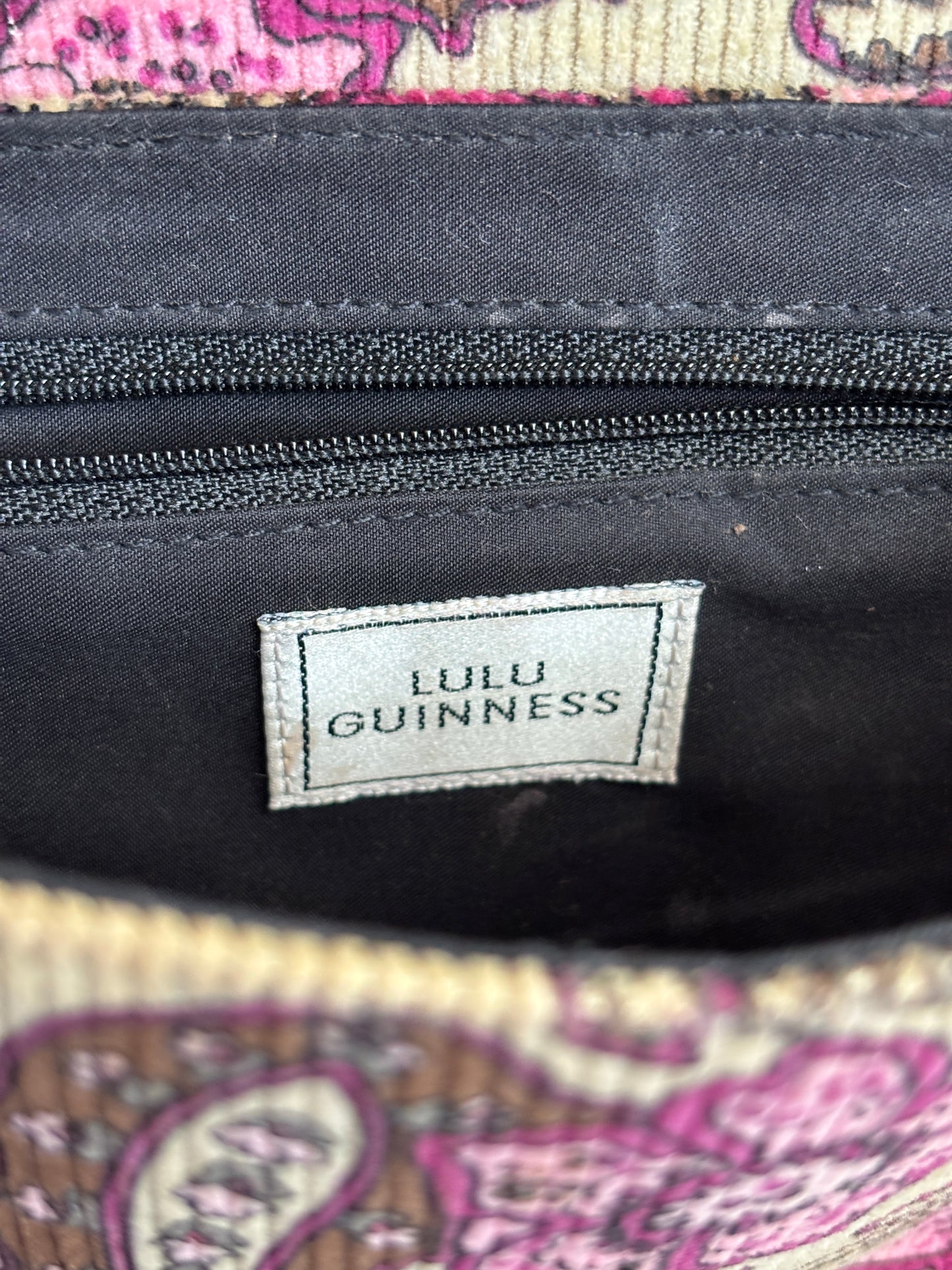 Lulu Guinness Paisley Handbag