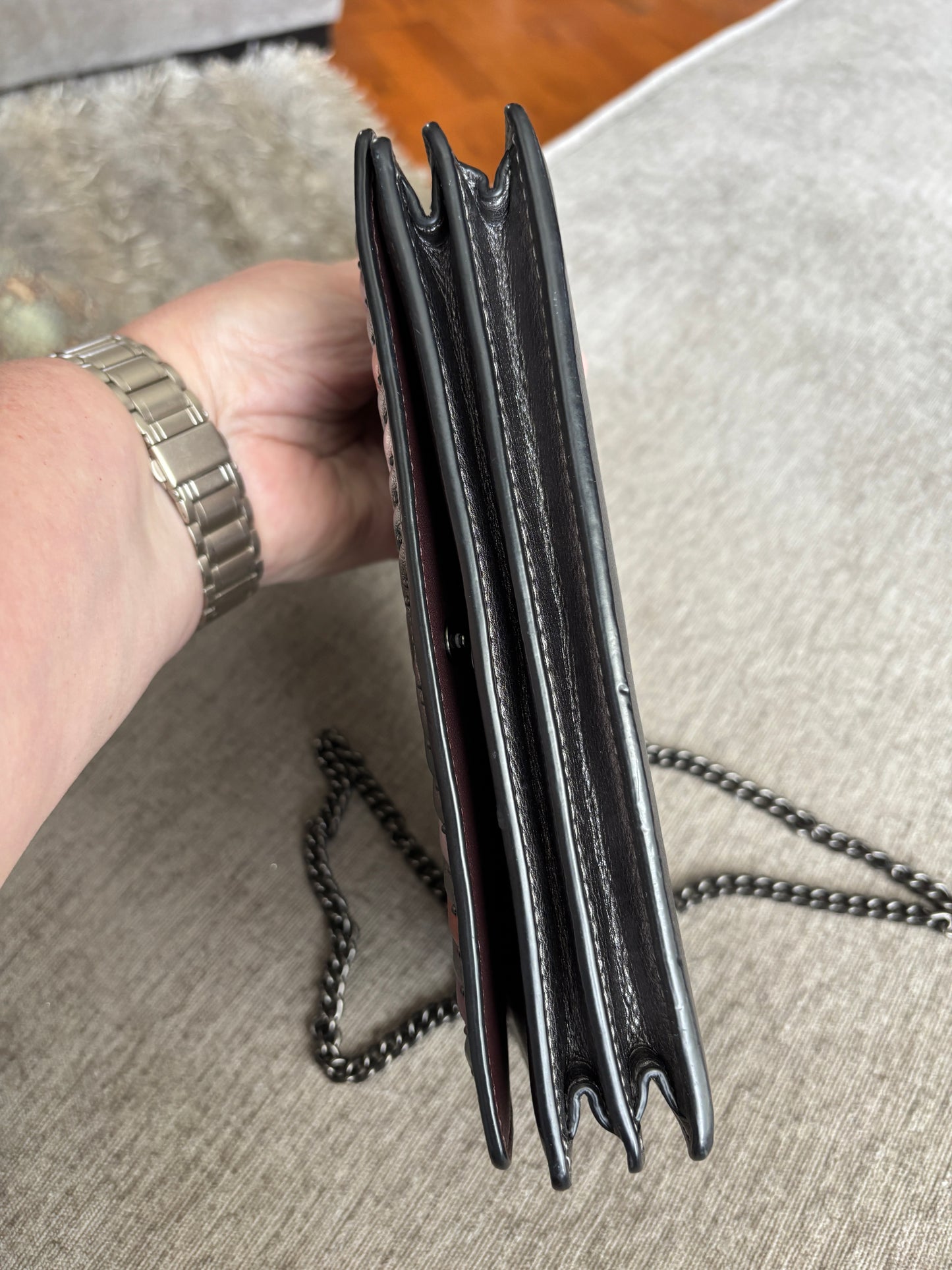 EUC Coach Callie Convertible Clutch