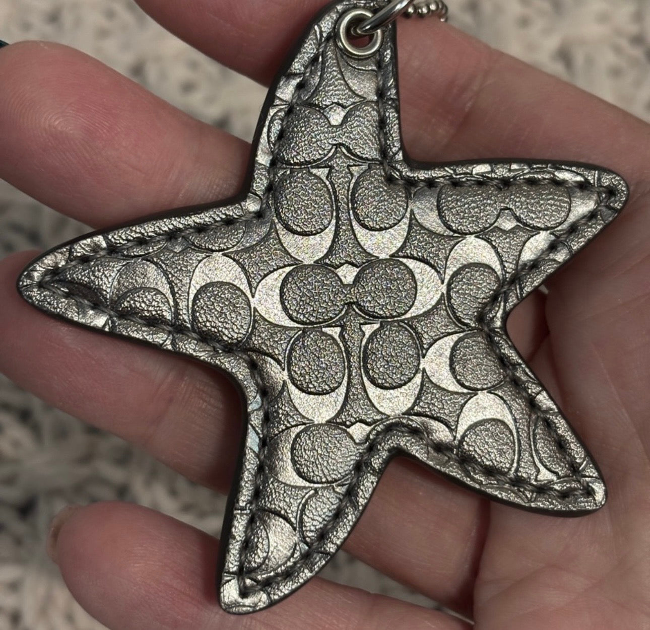 Starfish and Coach Bag Charms