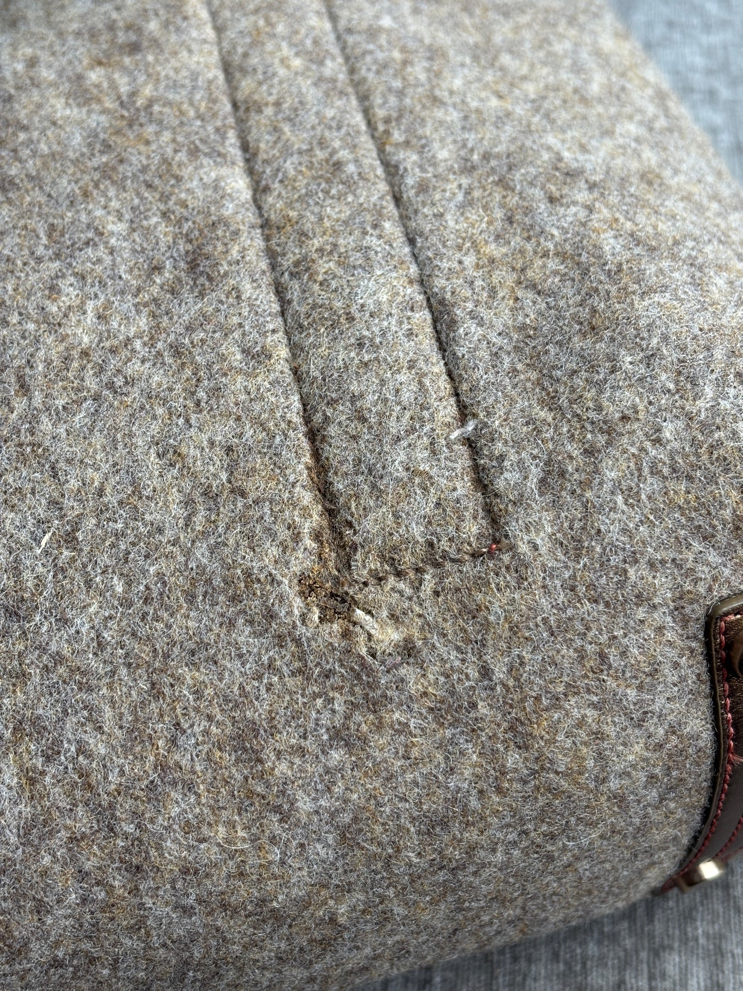 Tumi Brown Wool Computer Bag