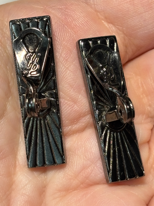 Vintage YSL Mondrian Jewelry Set, Circa 1980’s
