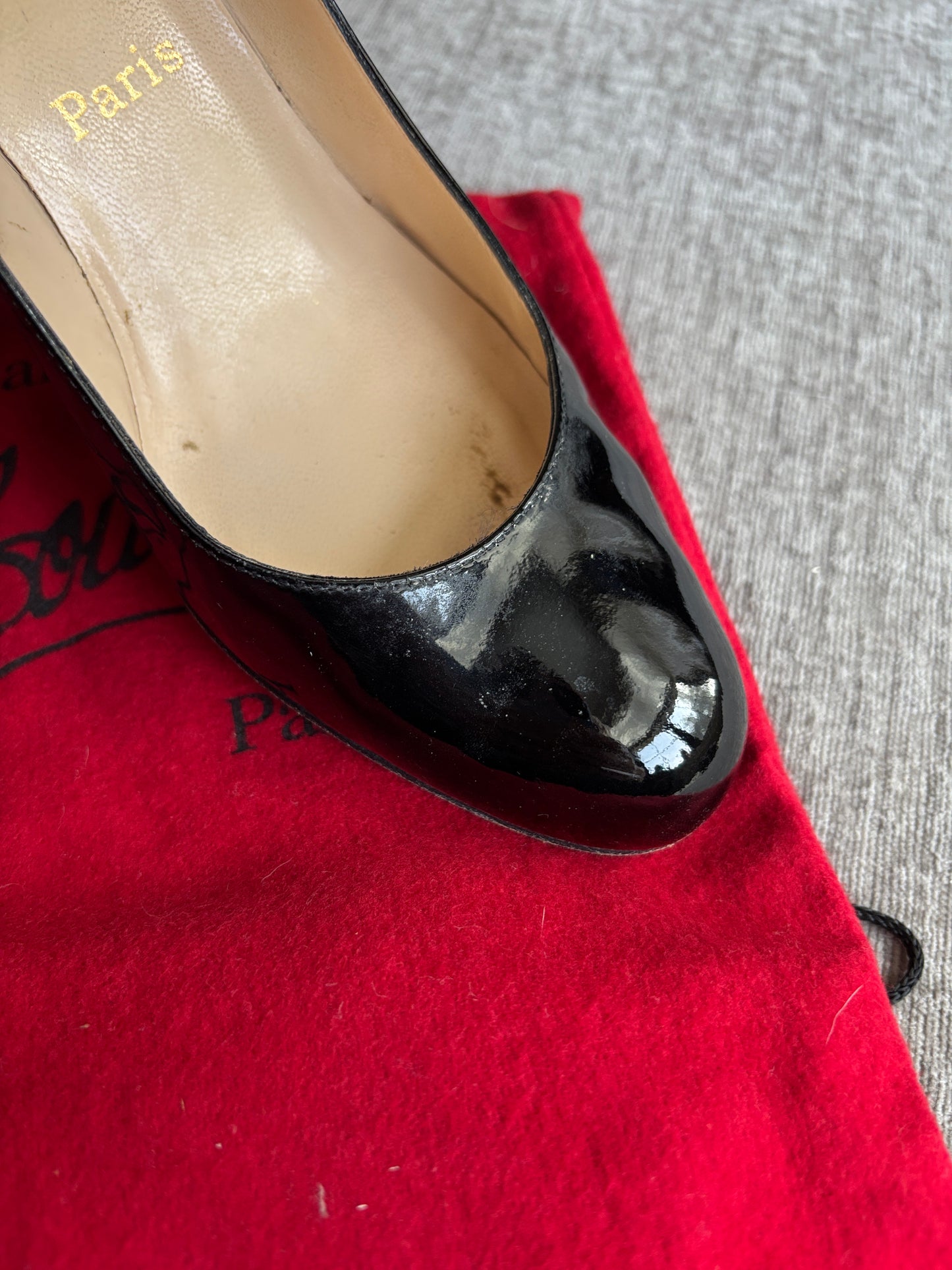 Louboutin Patent Leather Pumps