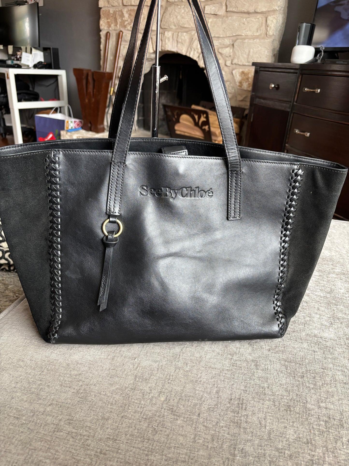 See by Chloe Large Leather Tote