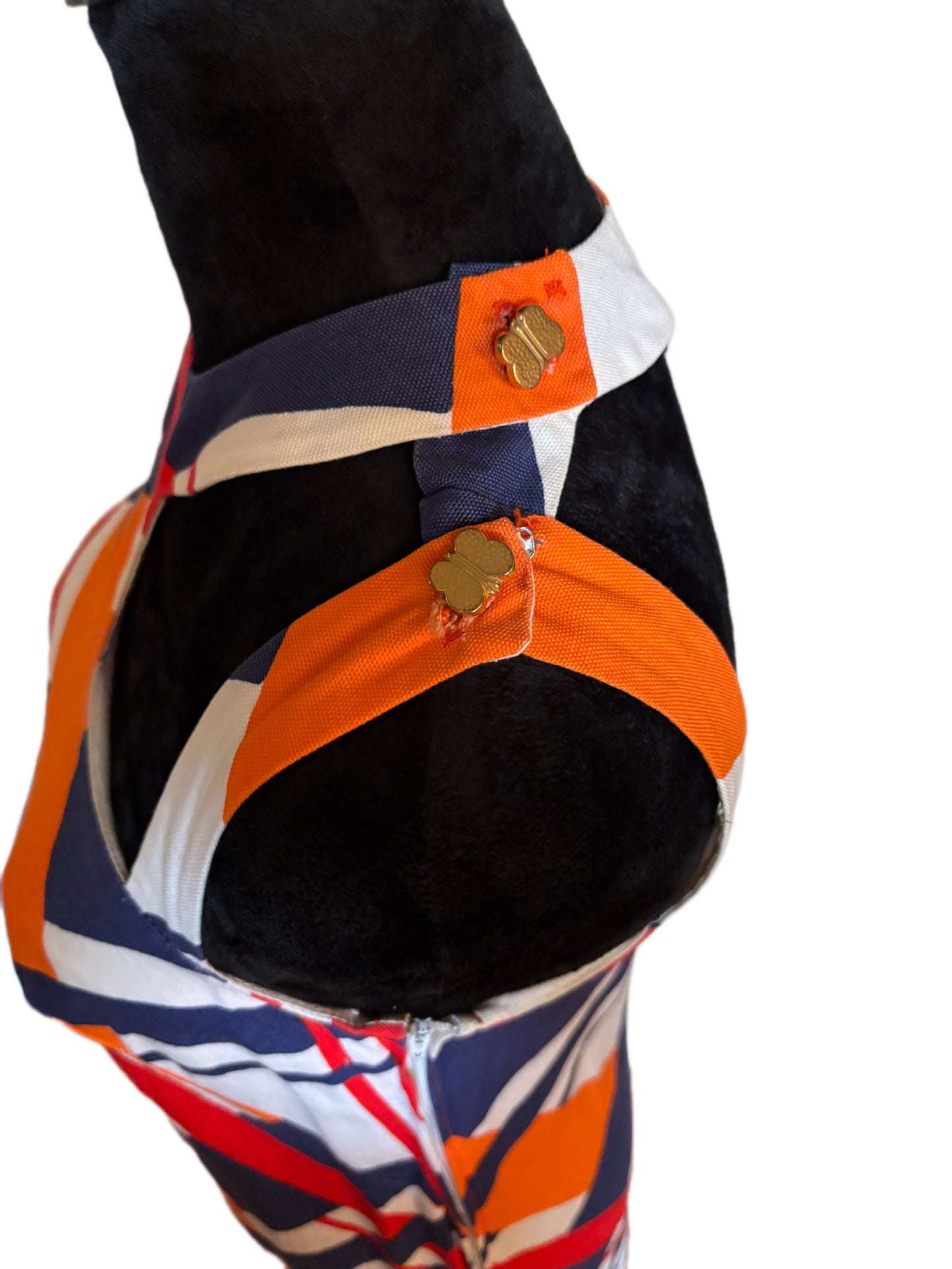 A California Poppy Vintage Dress