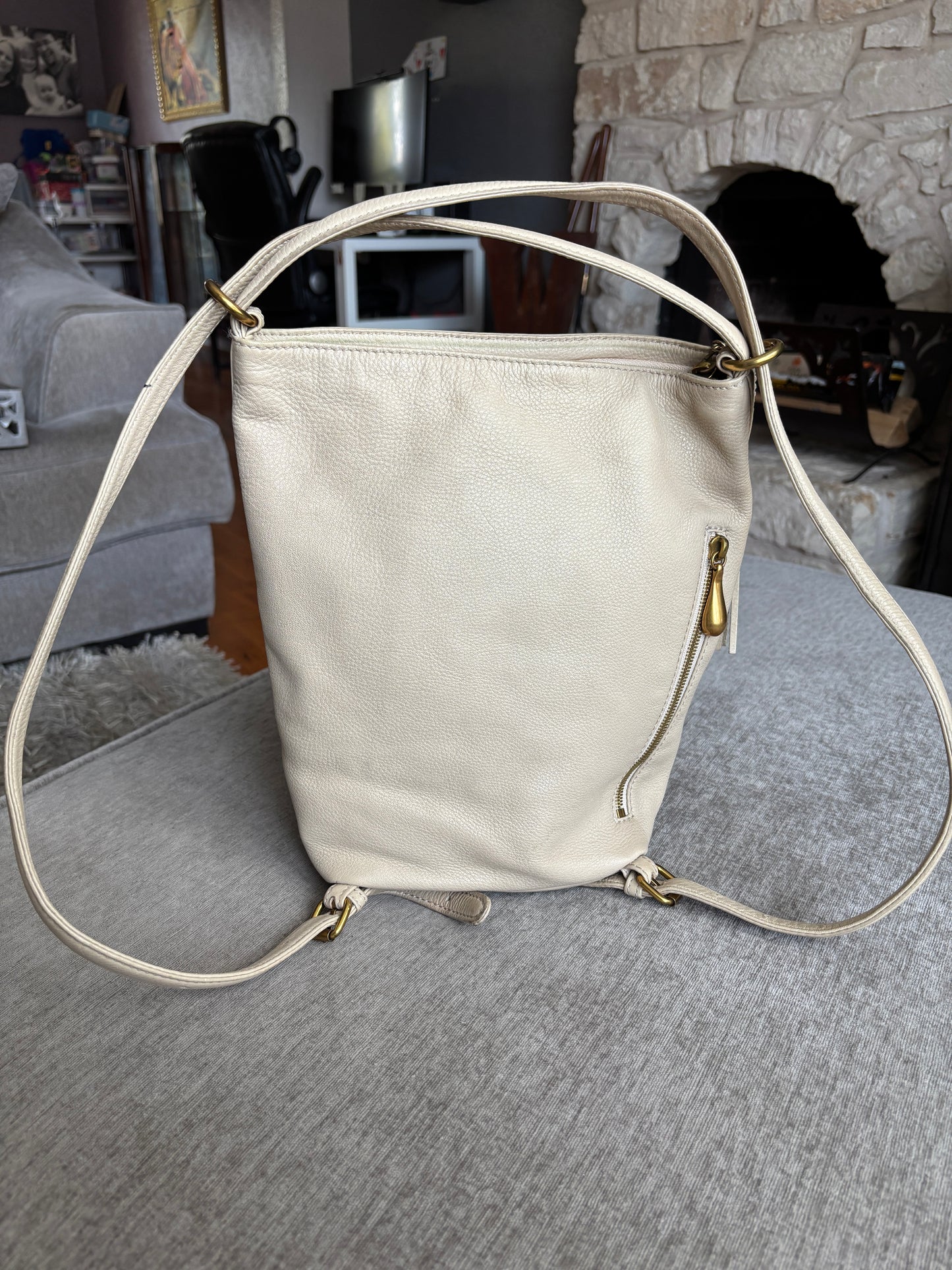 HOBO Convertible Leather Bag