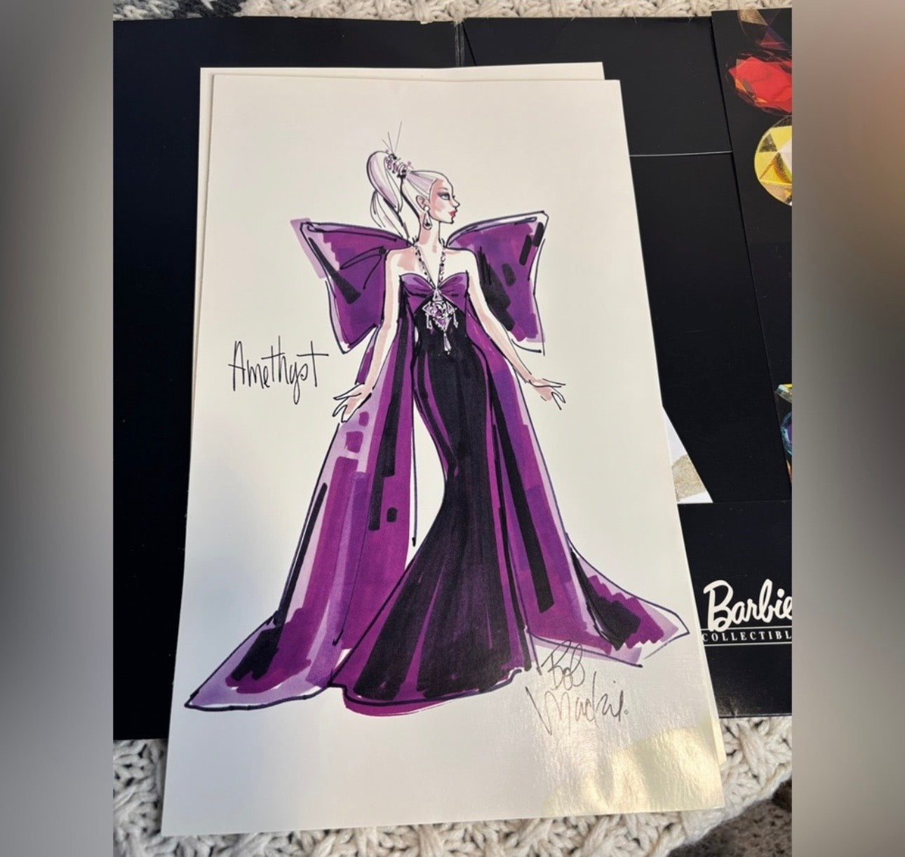 Bob Mackie Design Portfolio with Prints