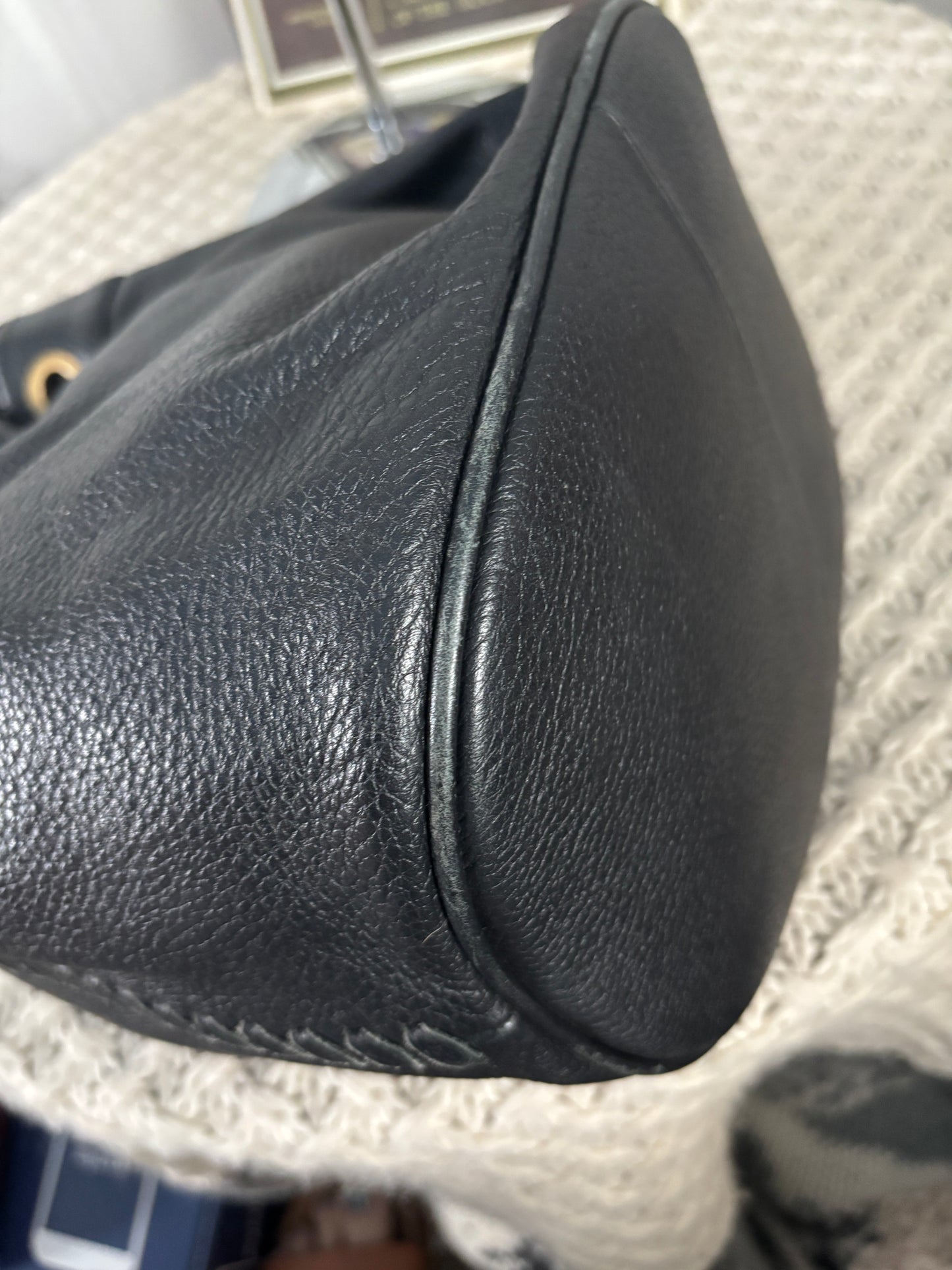 Boden Leather Bucket Bag