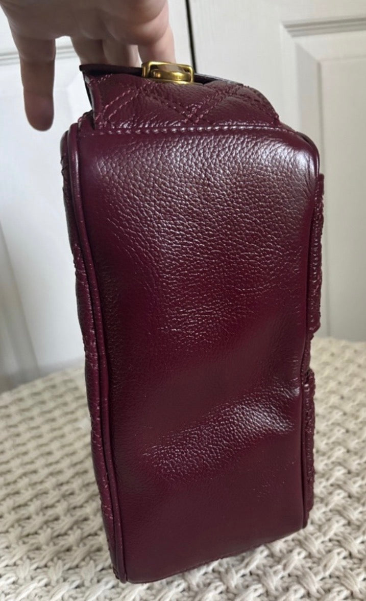 EUC with Tags Marc Jacobs Lux Quilted Satchel