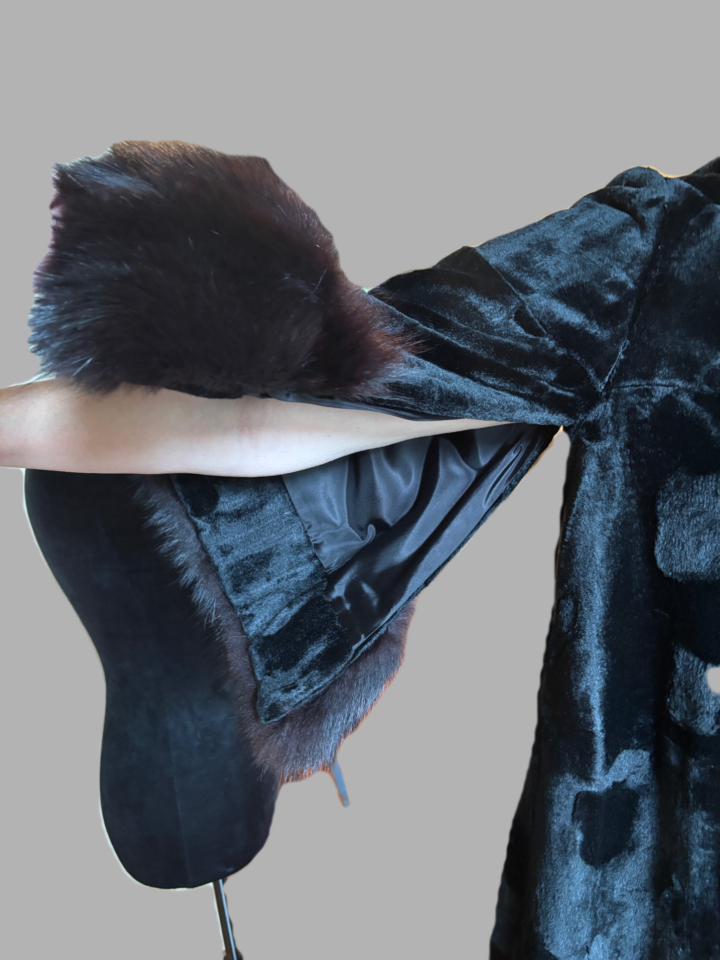 Lilly Anne Coat with Fur Cuffs
