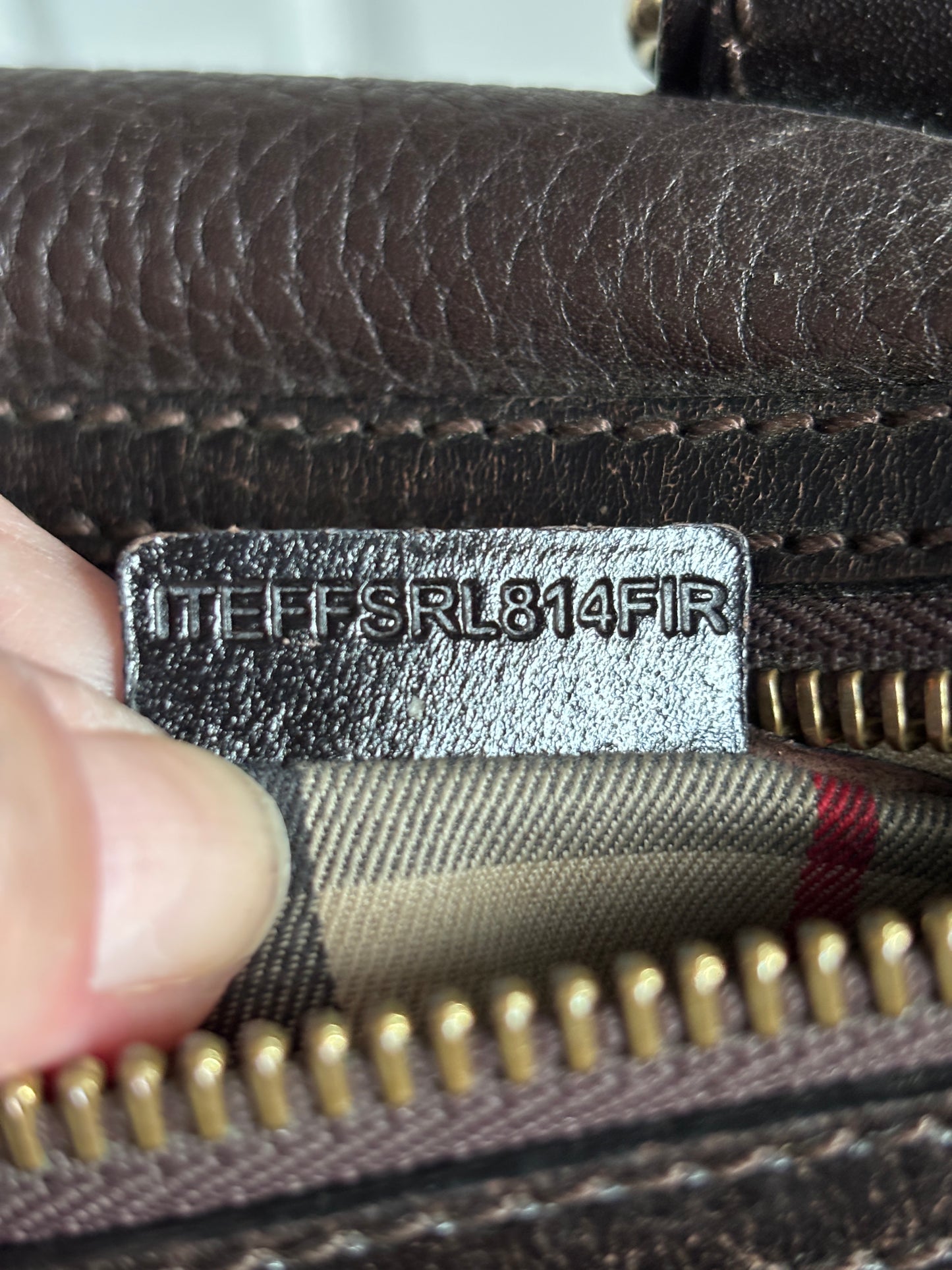 Burberry Alchester Bowling Bag