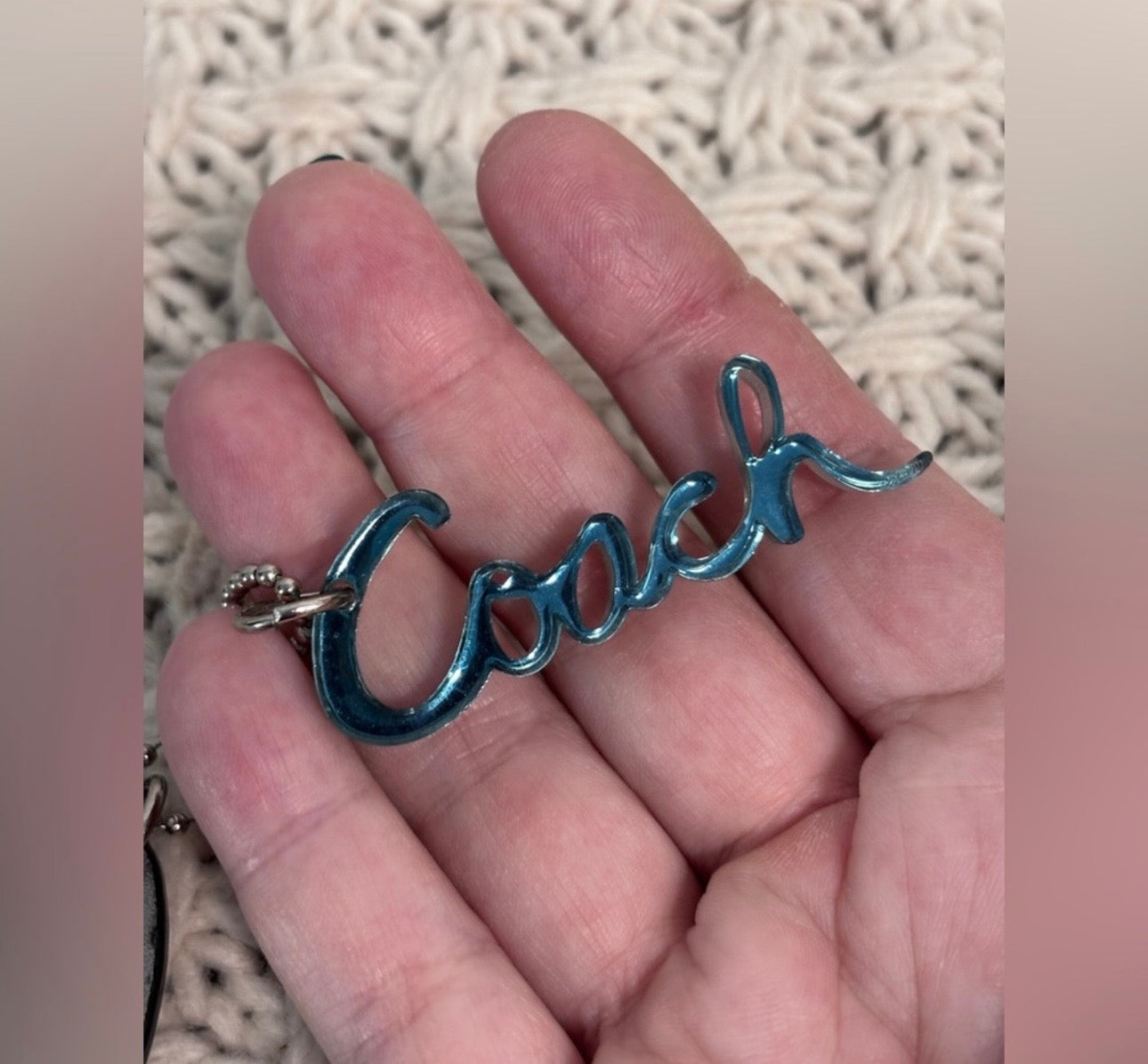 Starfish and Coach Bag Charms