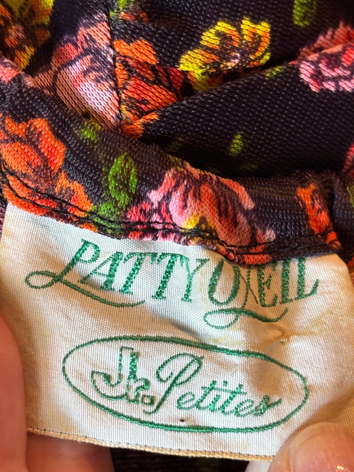 Vintage Patty O’Neil Cinch Waist Dress