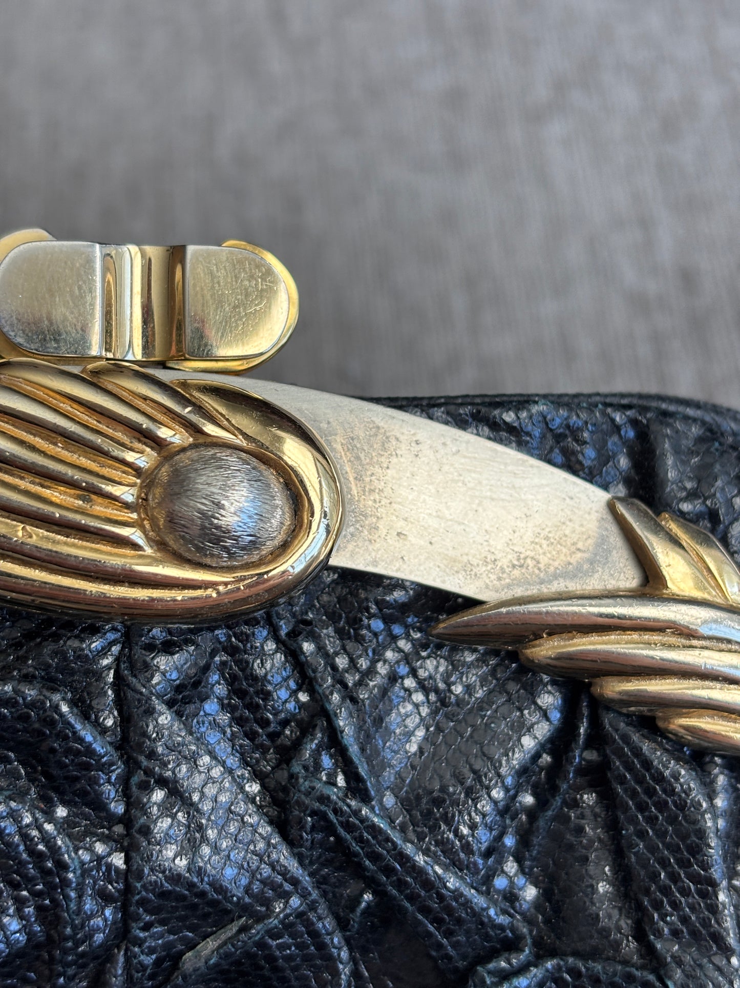 Vintage Carlo Fiori Italian Leather Bag
