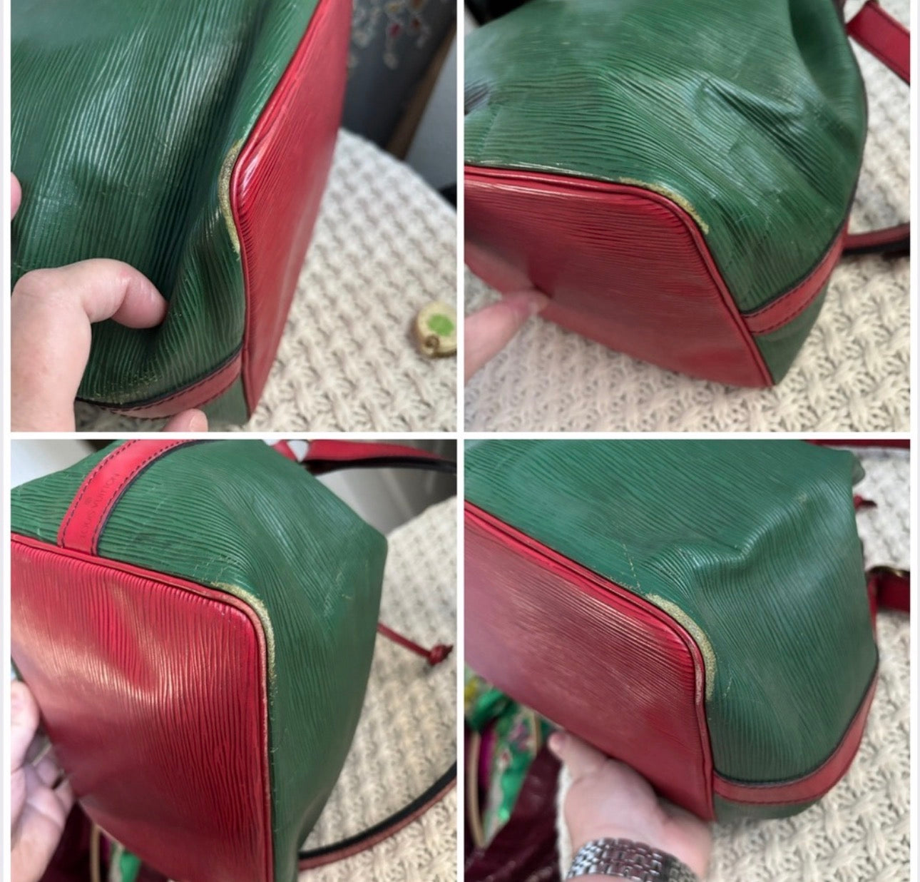 Vintage Louis Vuitton Epi Bucket