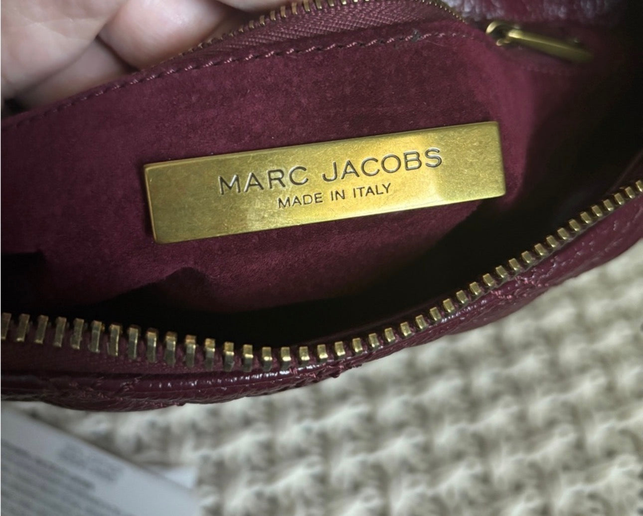 EUC with Tags Marc Jacobs Lux Quilted Satchel
