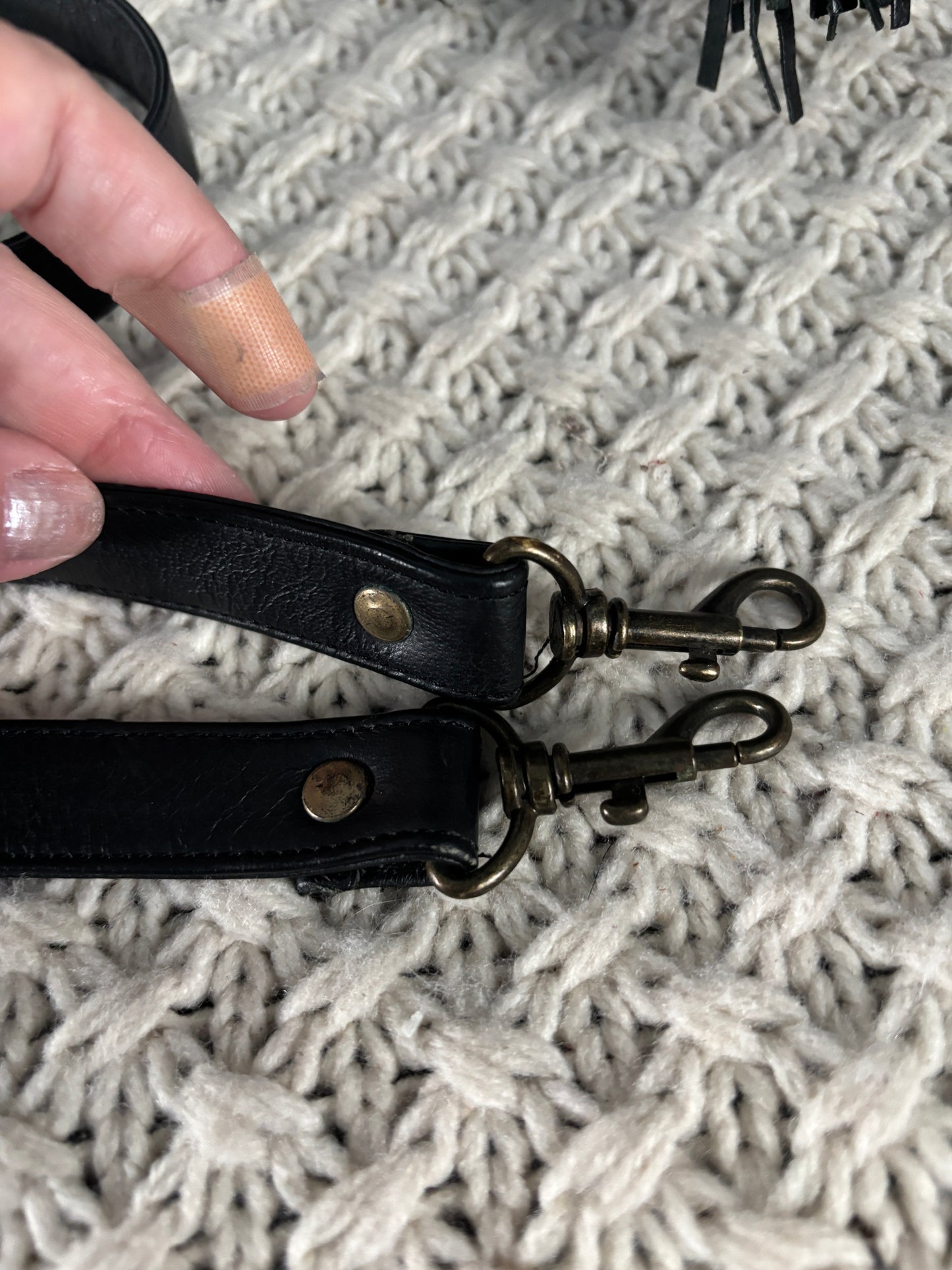 Boden Leather Bucket Bag