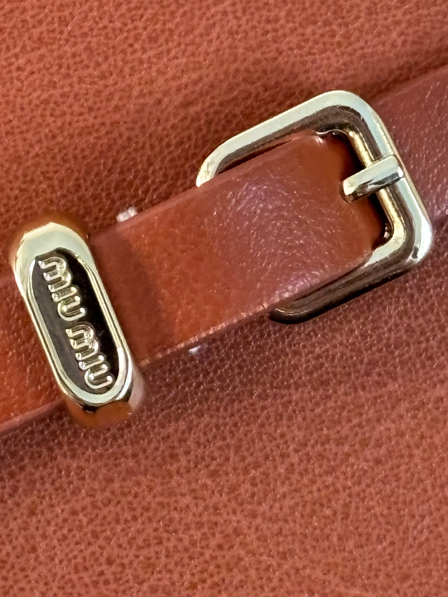 New MIU MIU Leather Bound Notebook