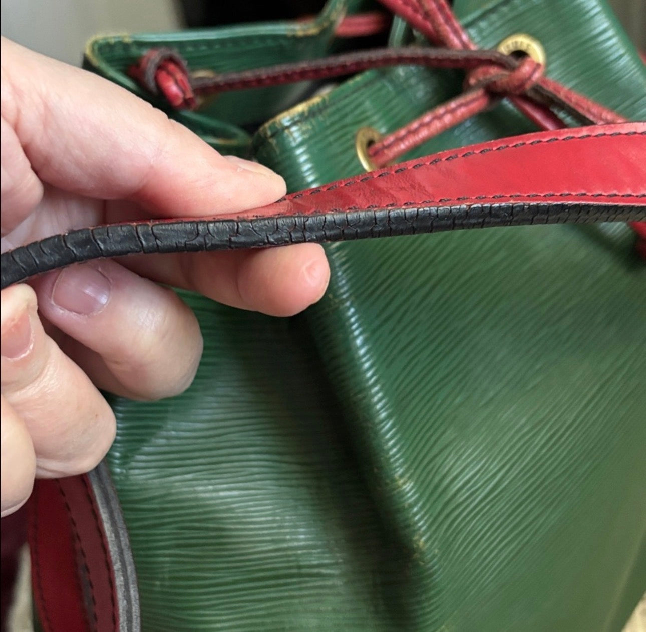 Vintage Louis Vuitton Epi Bucket