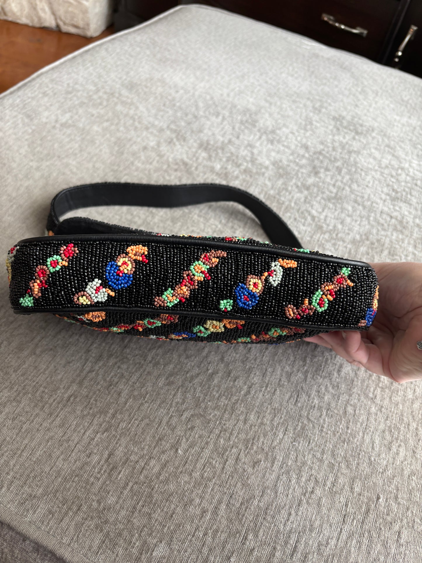 NWT Anthropologie Beaded Bag