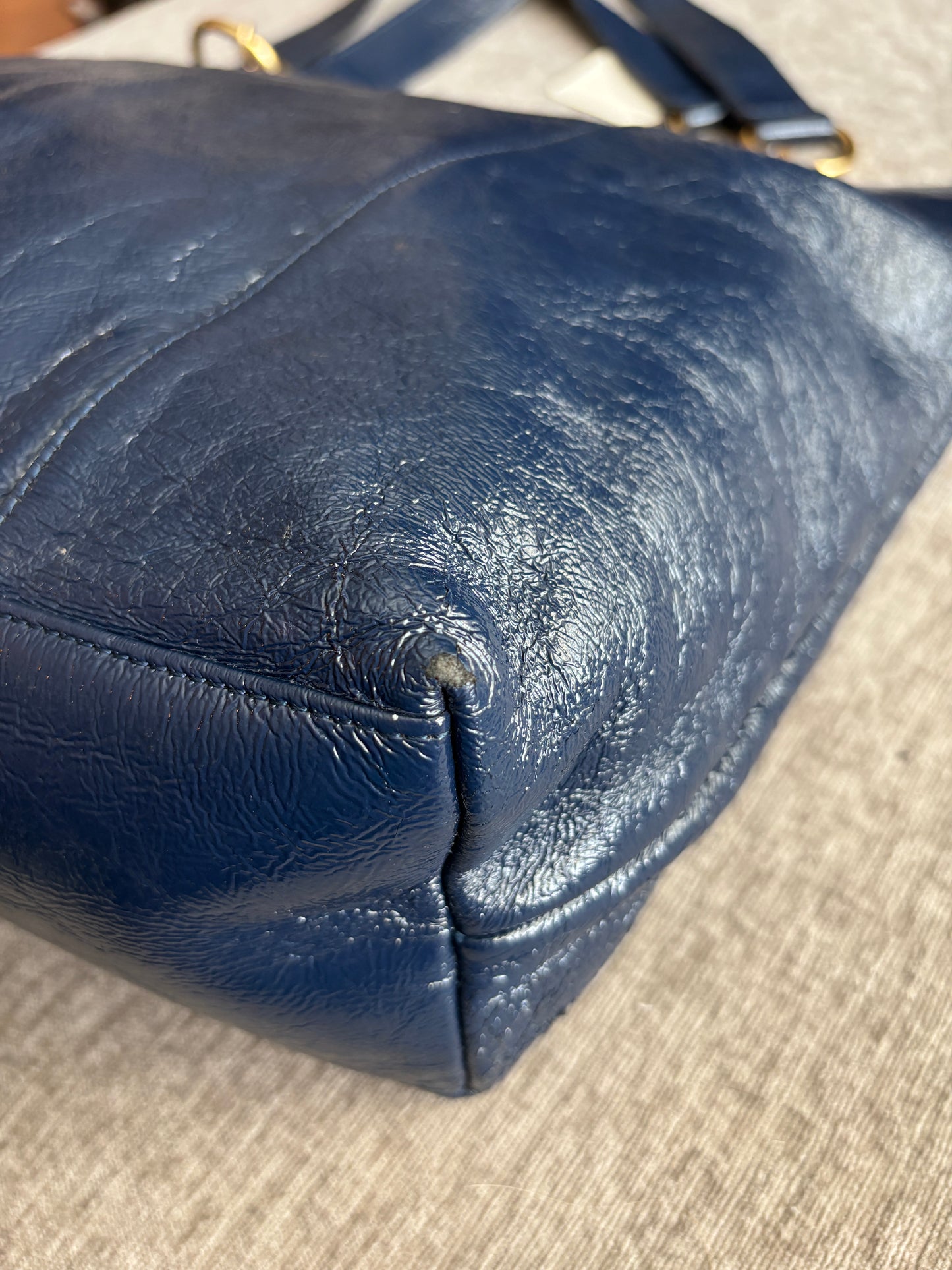 HOBO Navy Blue Large Tote