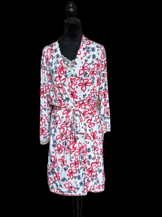 Oscar de la Renta Pink Label Robe and Nightgown
