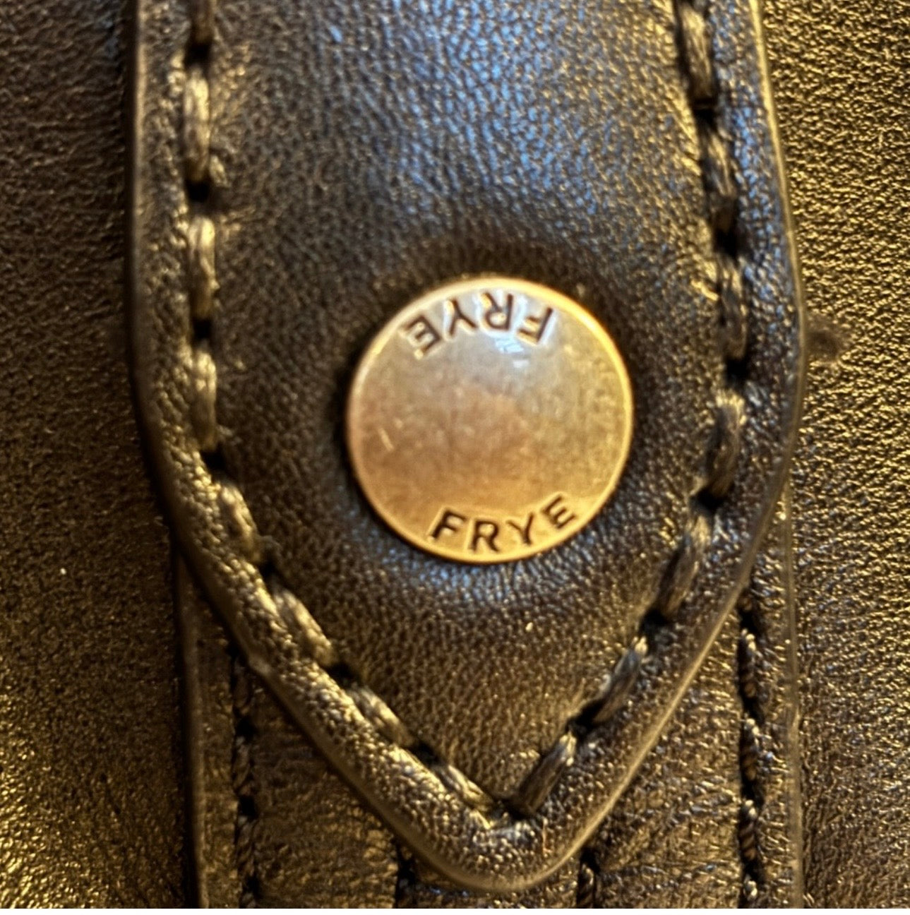 EUC Frye Black Leather Tote