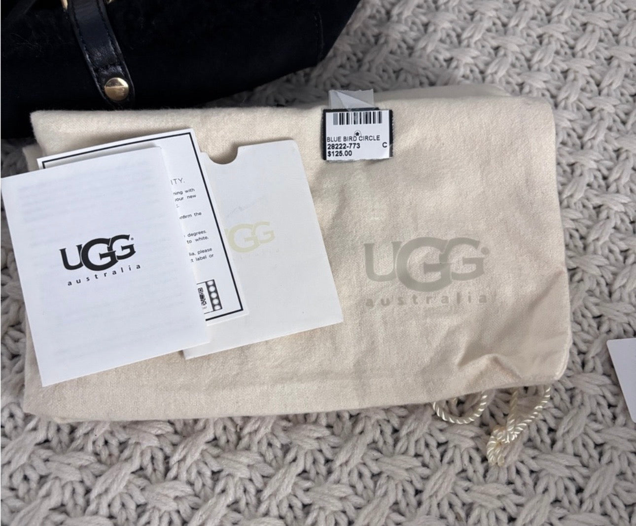 EUC UGG Boho Embroidered Bag