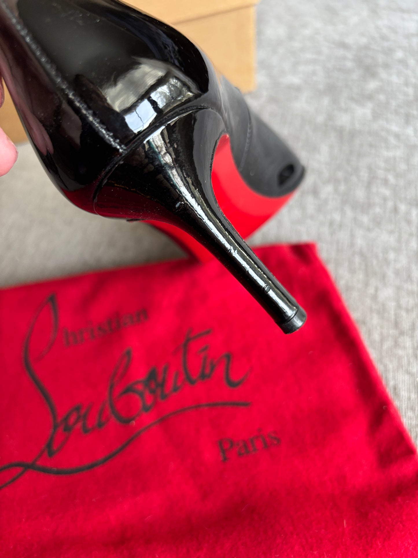 Louboutin Patent Leather Pumps
