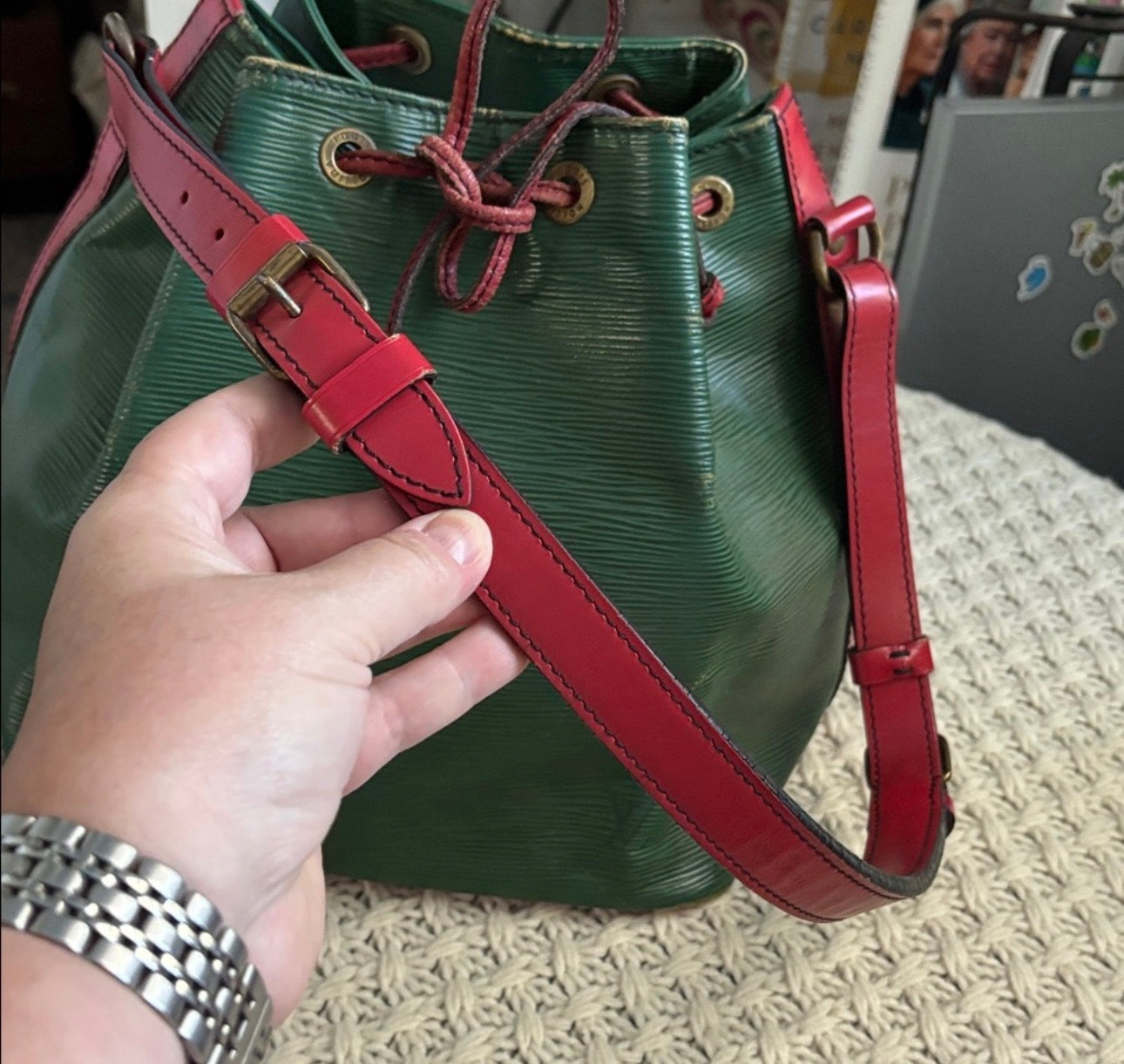 Vintage Louis Vuitton Epi Bucket