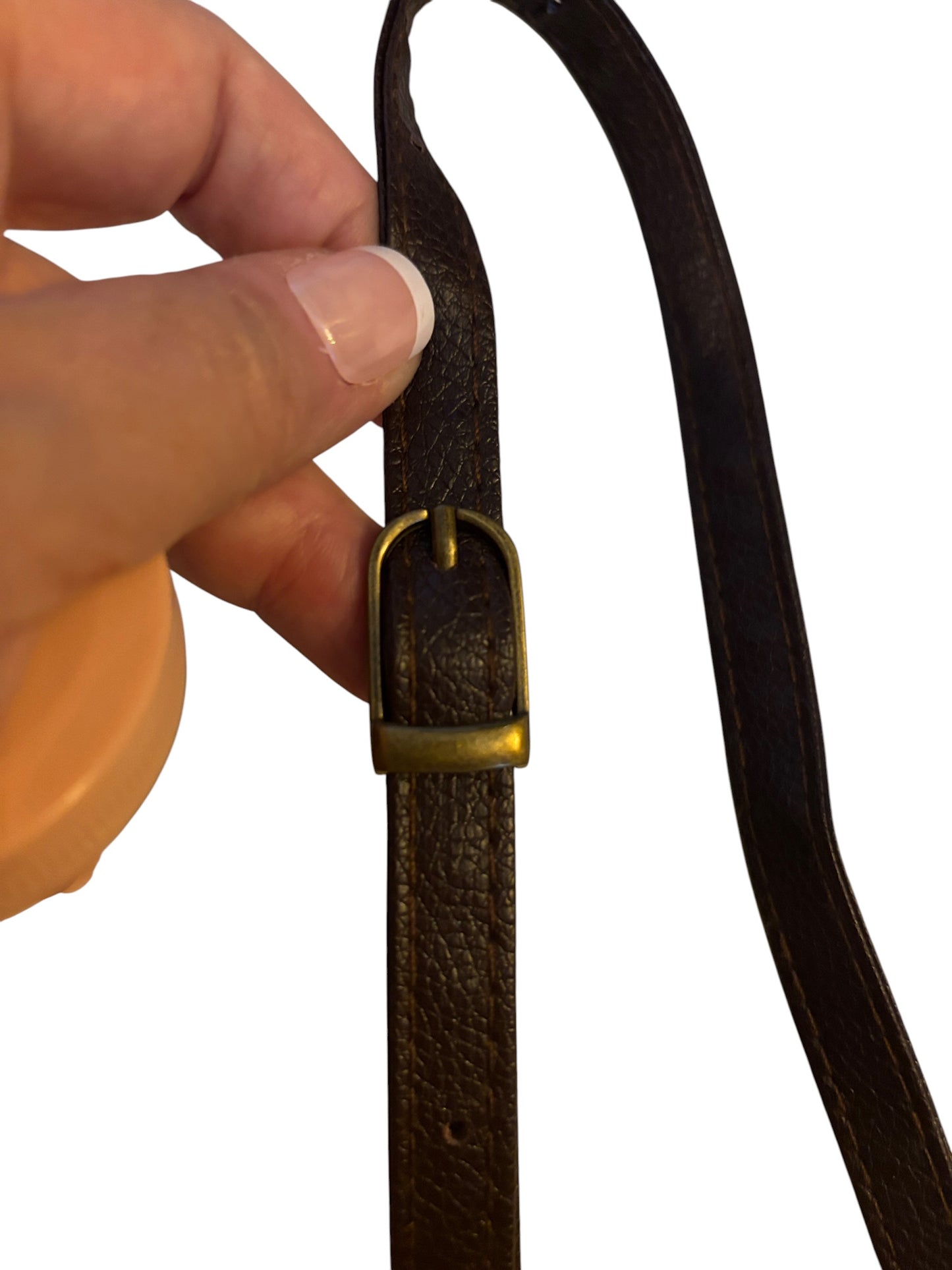 Vintage Handmade Leather Crossbody