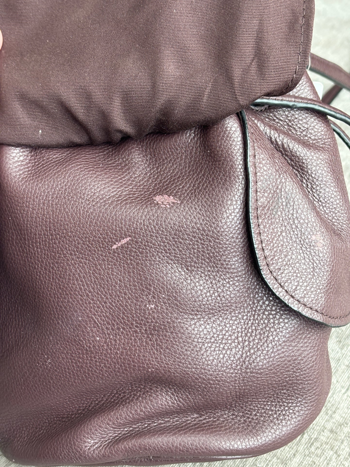 Coach Floral Embroidered Petal Bag, Oxblood