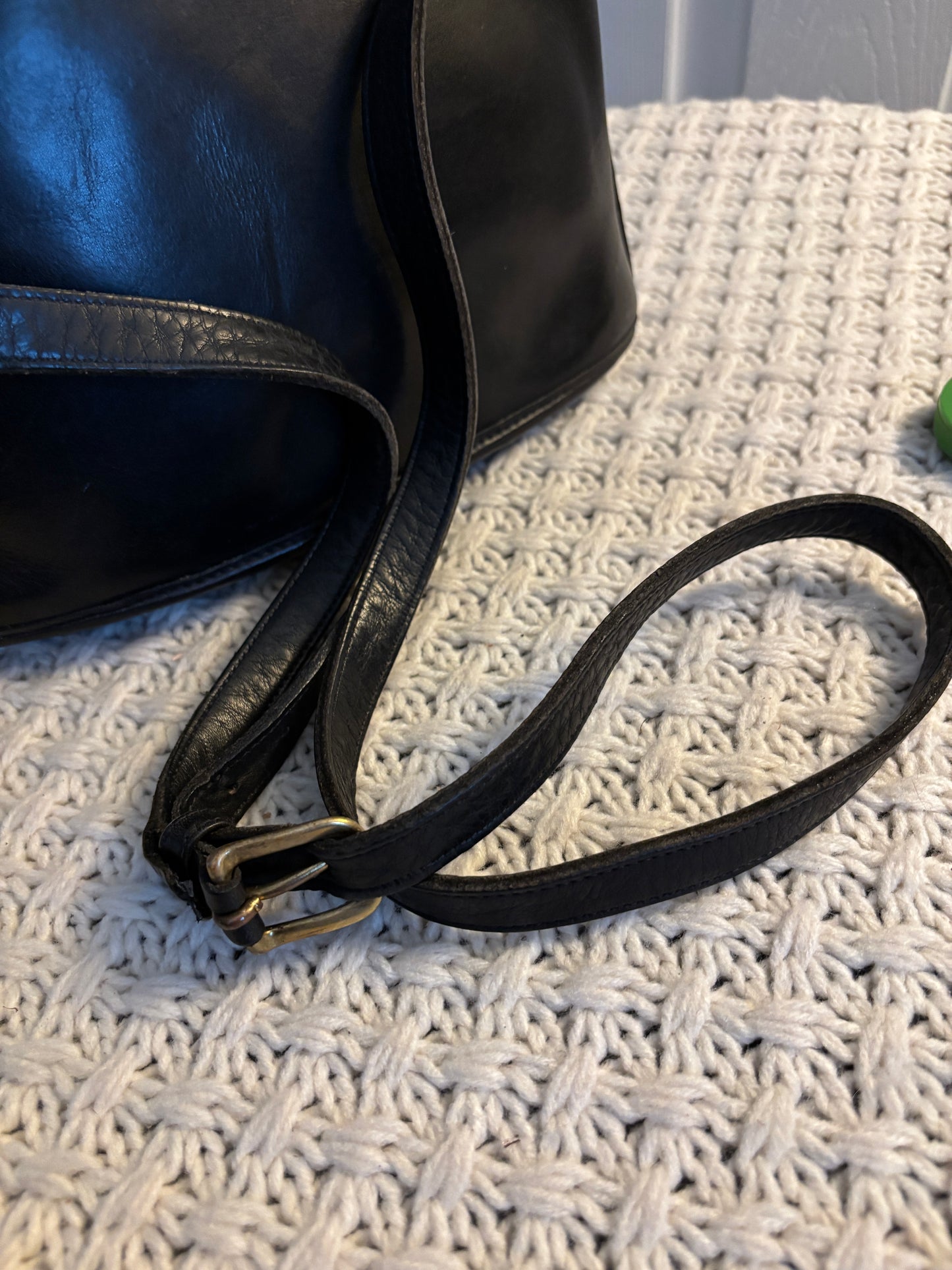 Vintage Coach Anderson Zip, Black