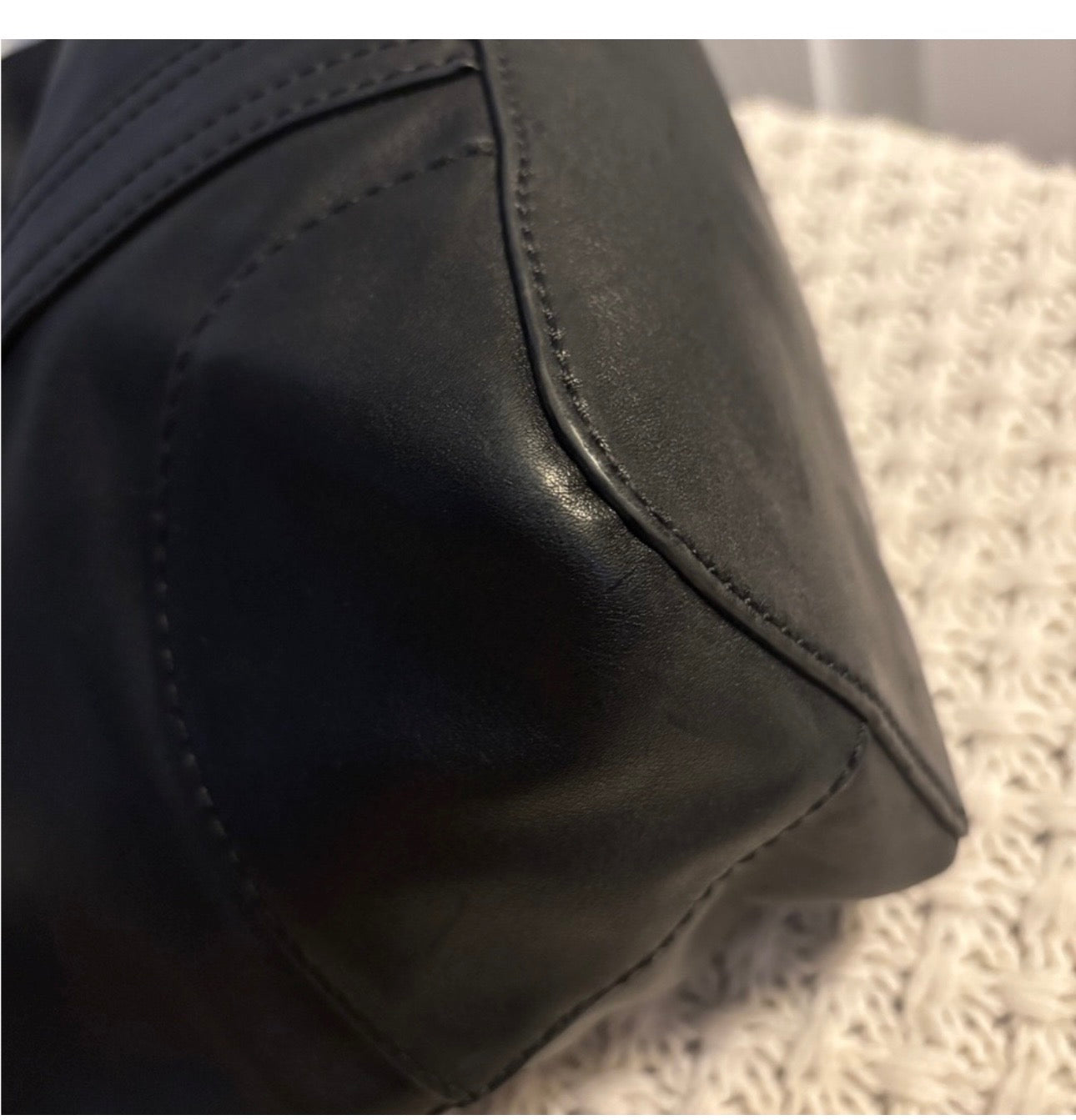 EUC Frye Black Leather Tote