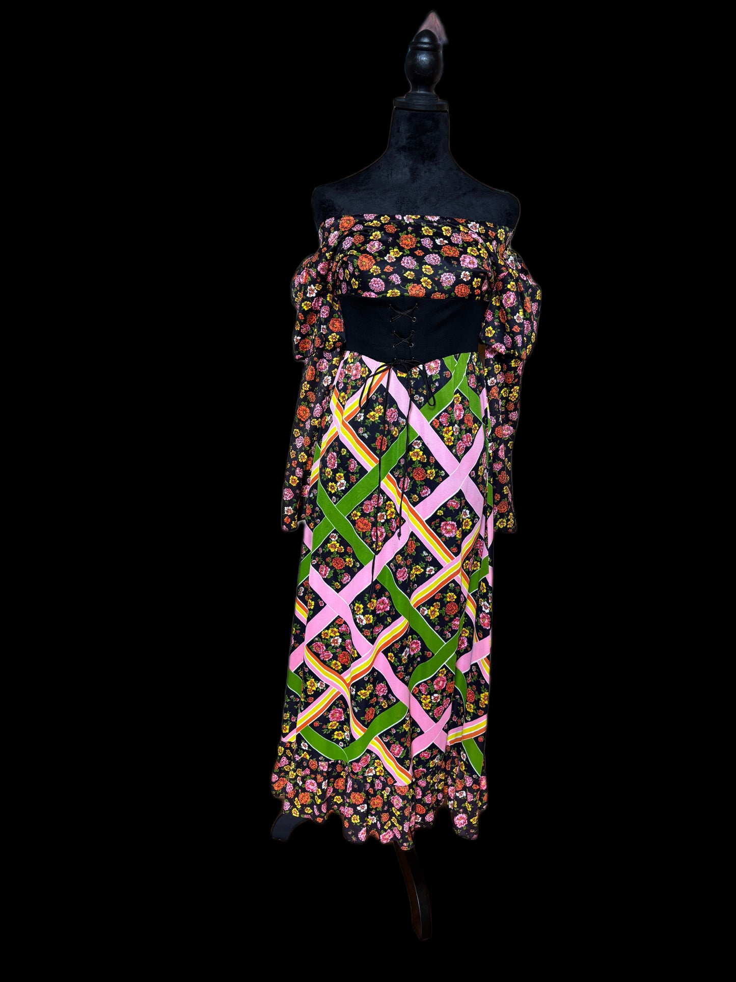 Vintage Patty O’Neil Cinch Waist Dress