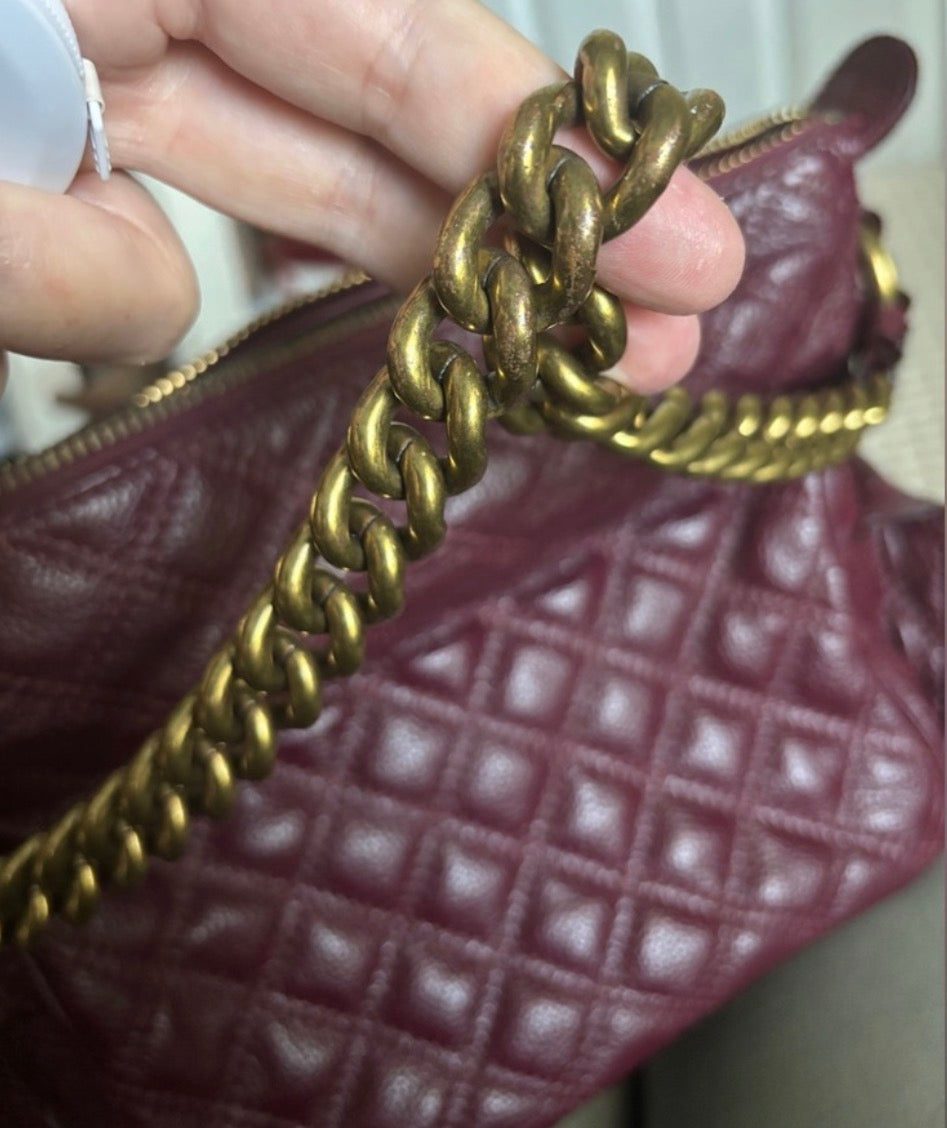 EUC with Tags Marc Jacobs Lux Quilted Satchel