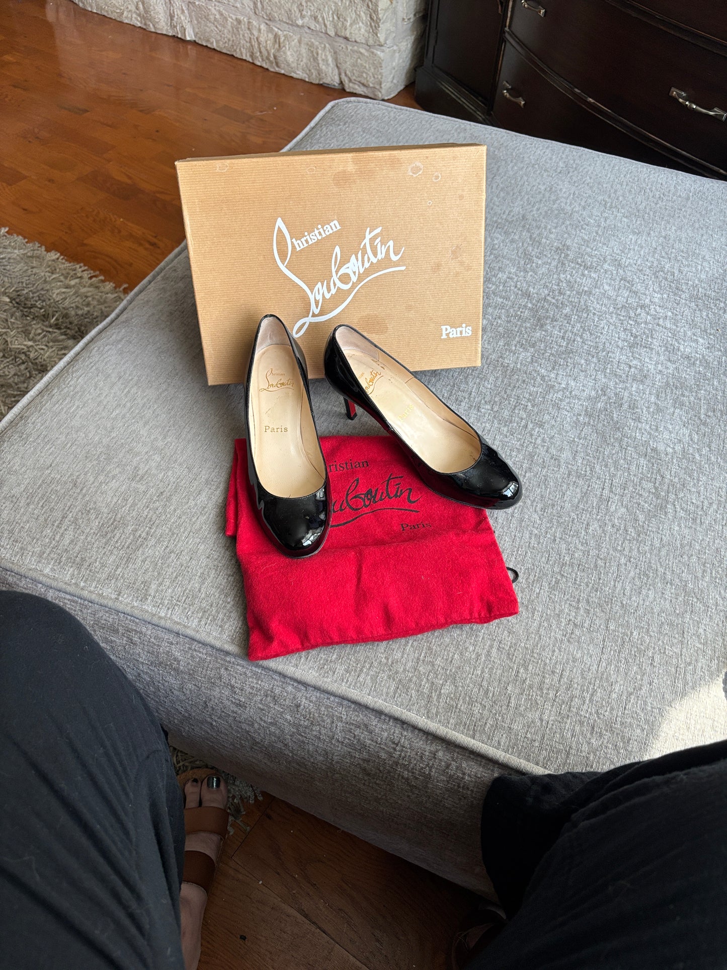 Louboutin Patent Leather Pumps