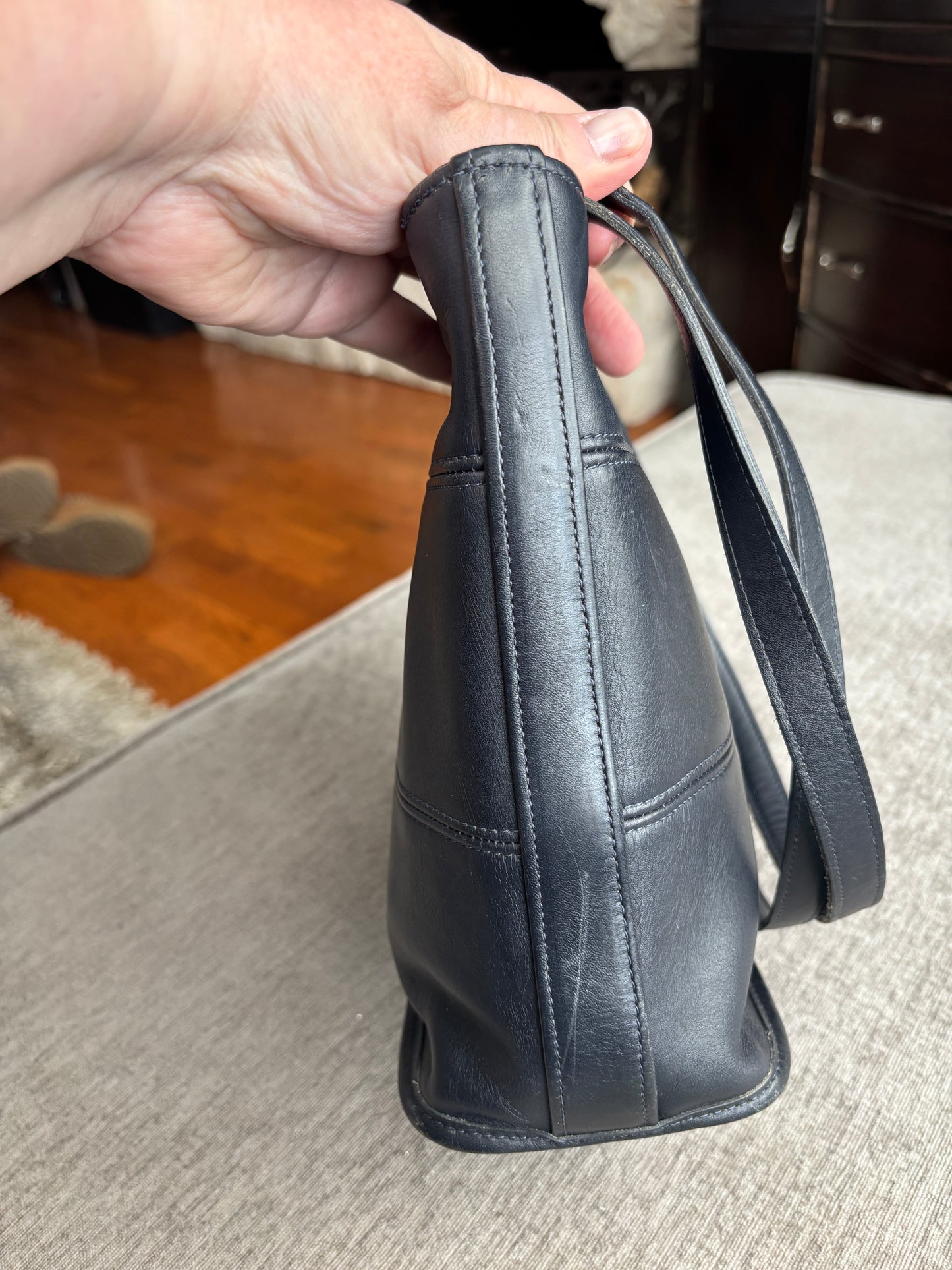 Vintage Coach Tribeca, Black