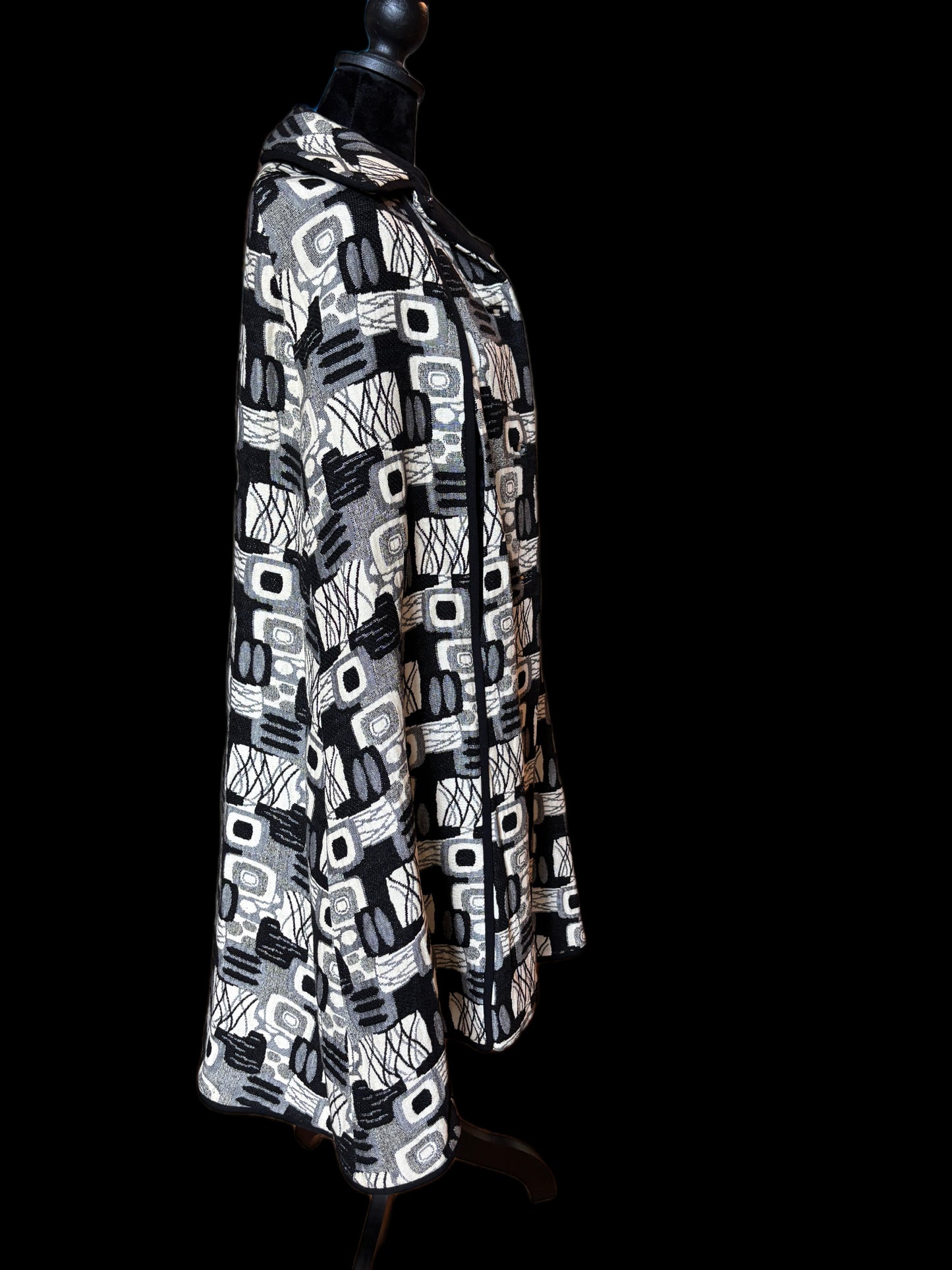 Vintage Lilly Ann Patterned Cape and Dress