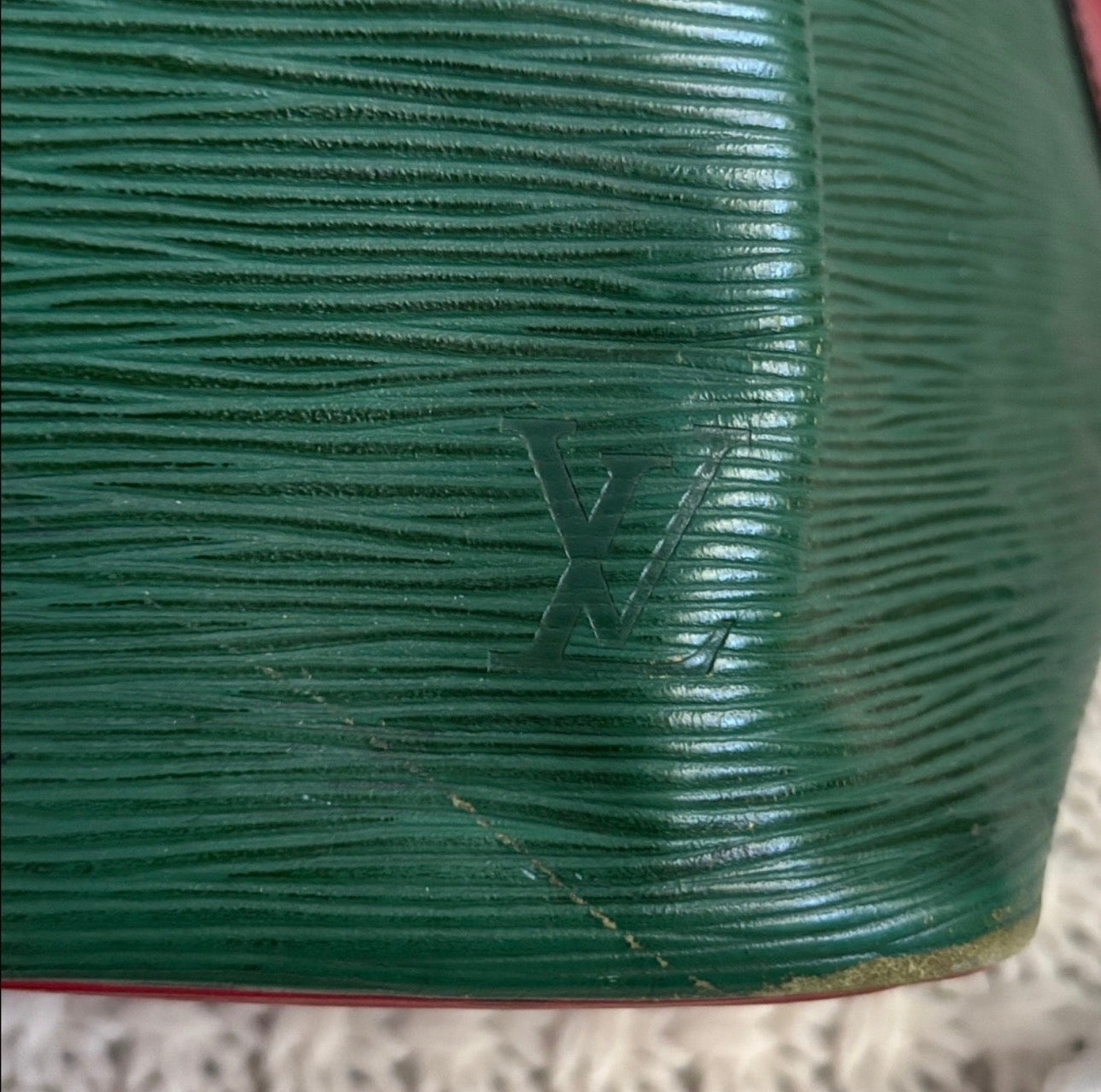 Vintage Louis Vuitton Epi Bucket