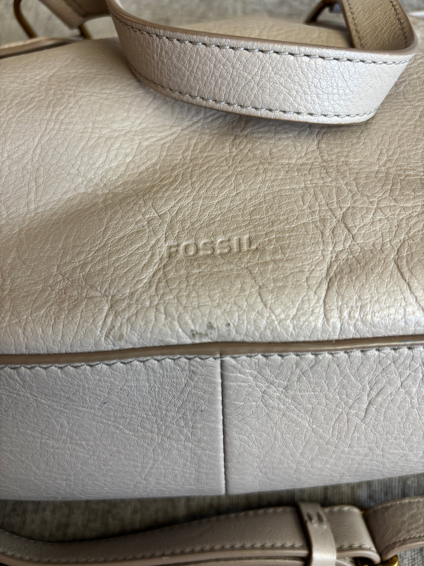 EUC Fossil Taupe Bag with Removable Long Strap