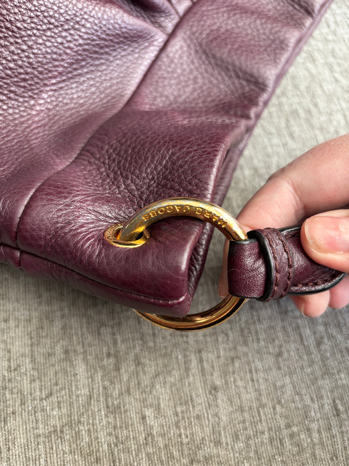 Marc Jacobs Leather Hobo