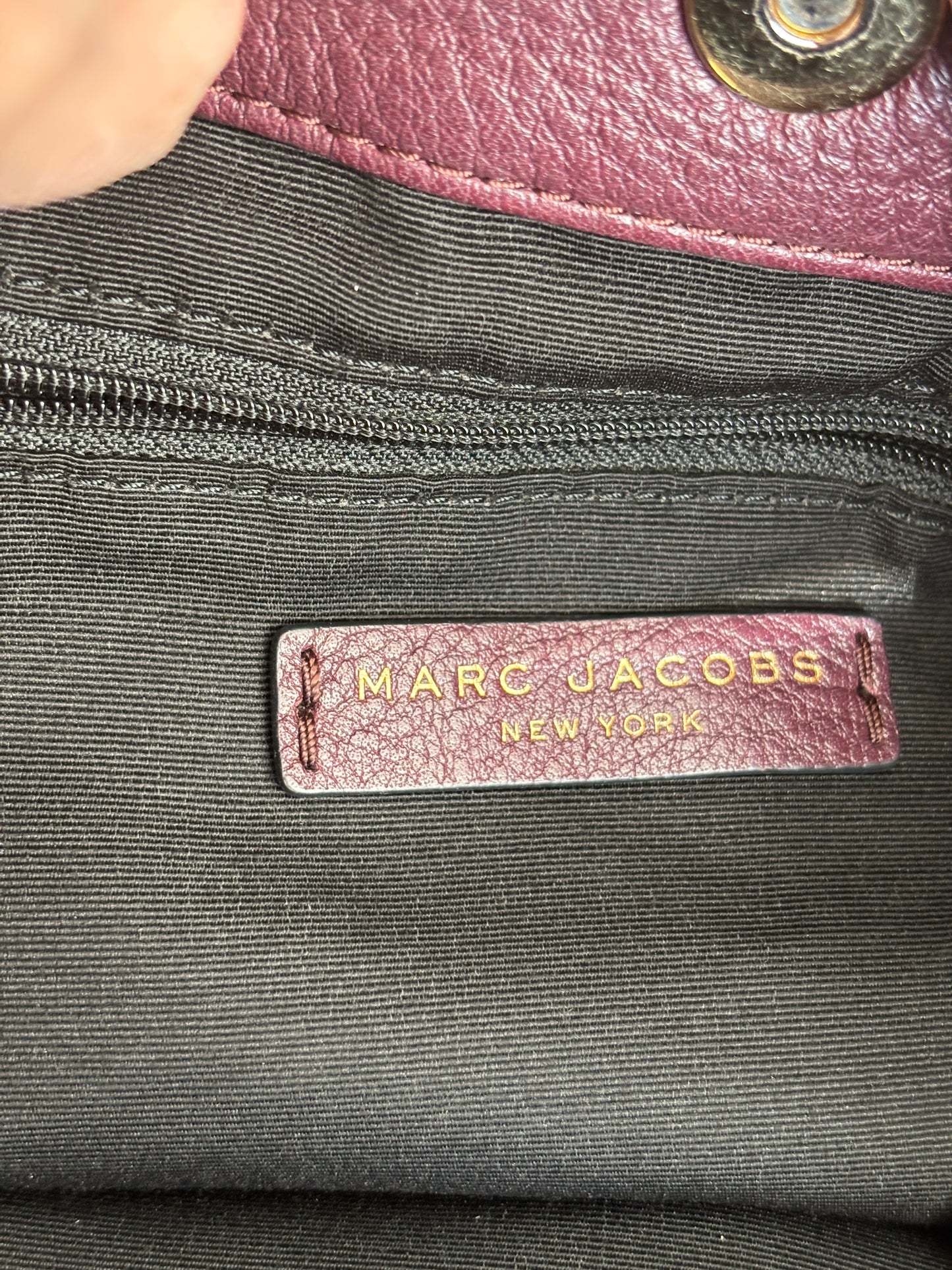 Marc Jacobs Leather Hobo